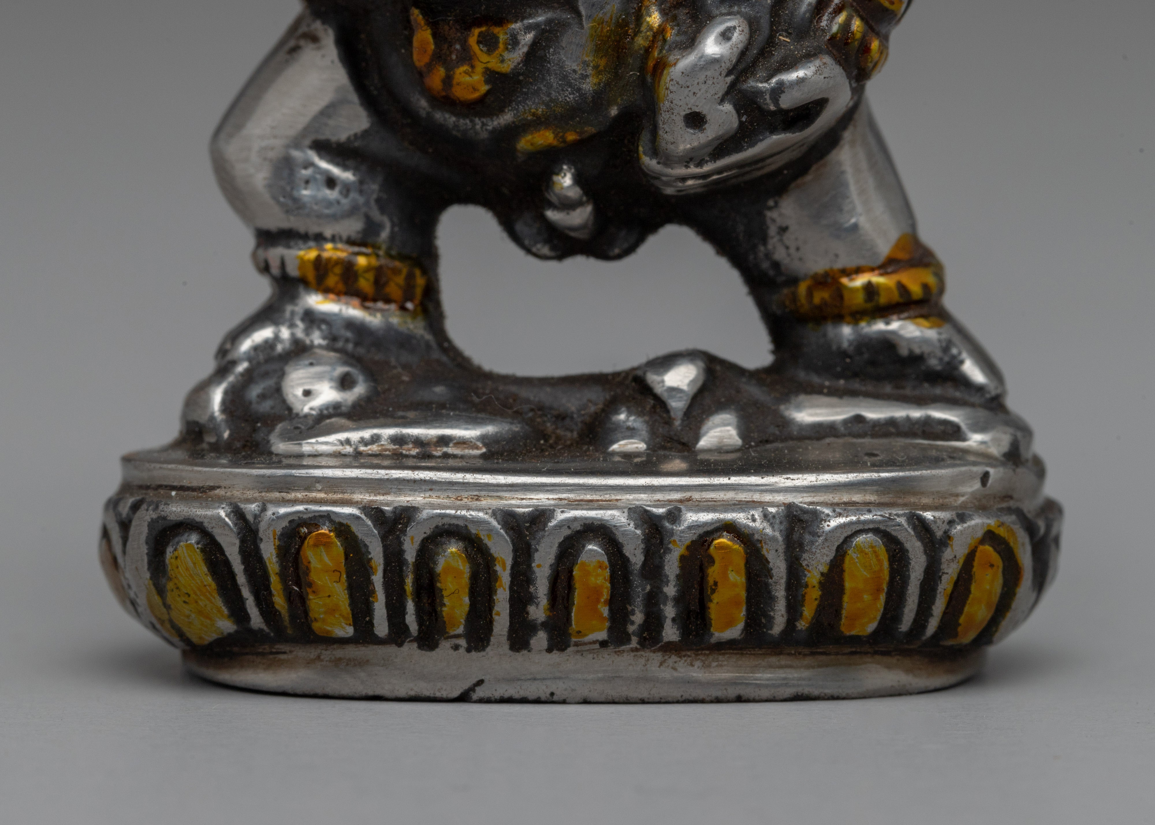 Tibetan Dzambhala Wealth Deity Statue | Tibetan Buddhist God of Prosperity