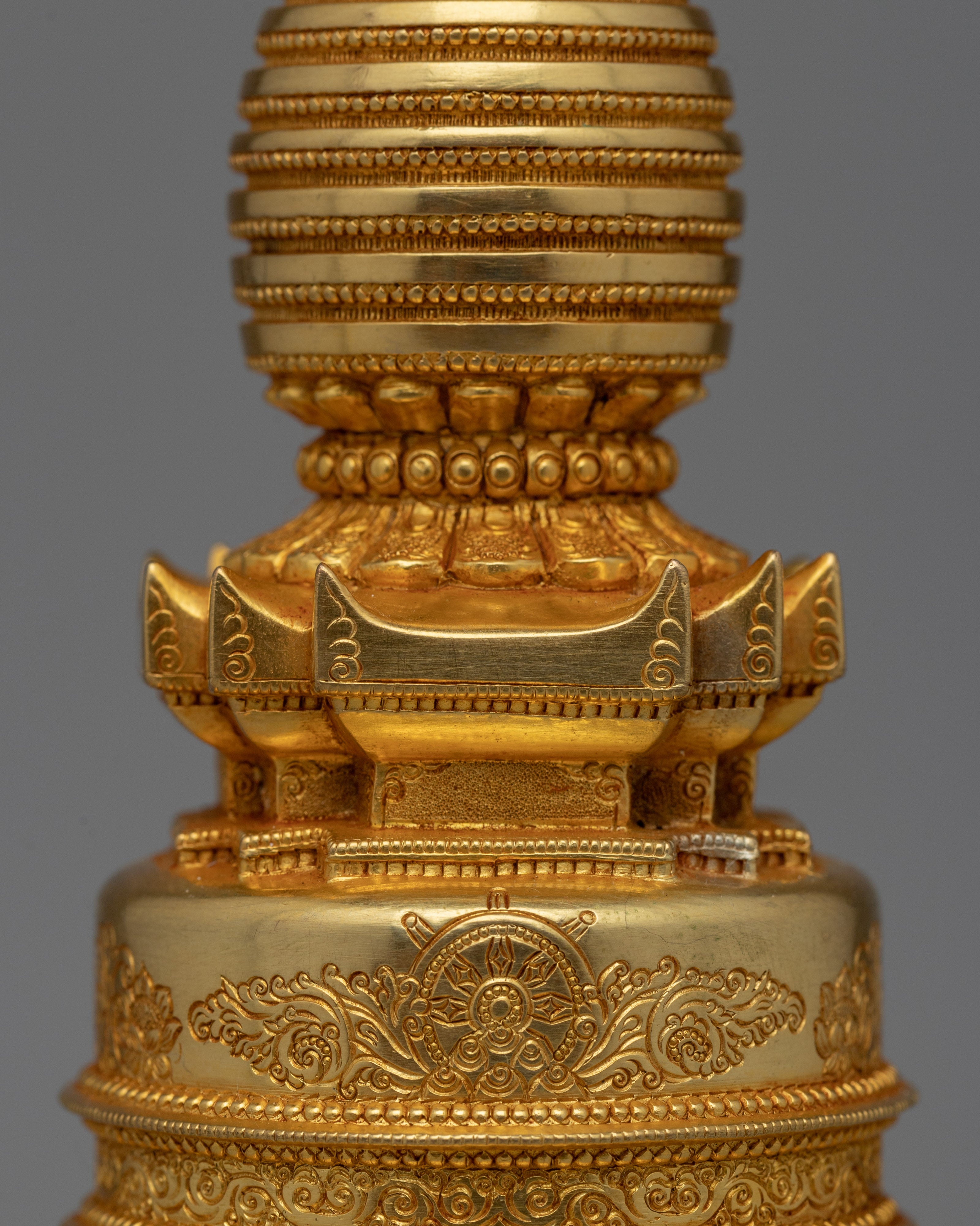 Traditional Buddhist Stupa | Sacred Buddhist Structure for Meditation