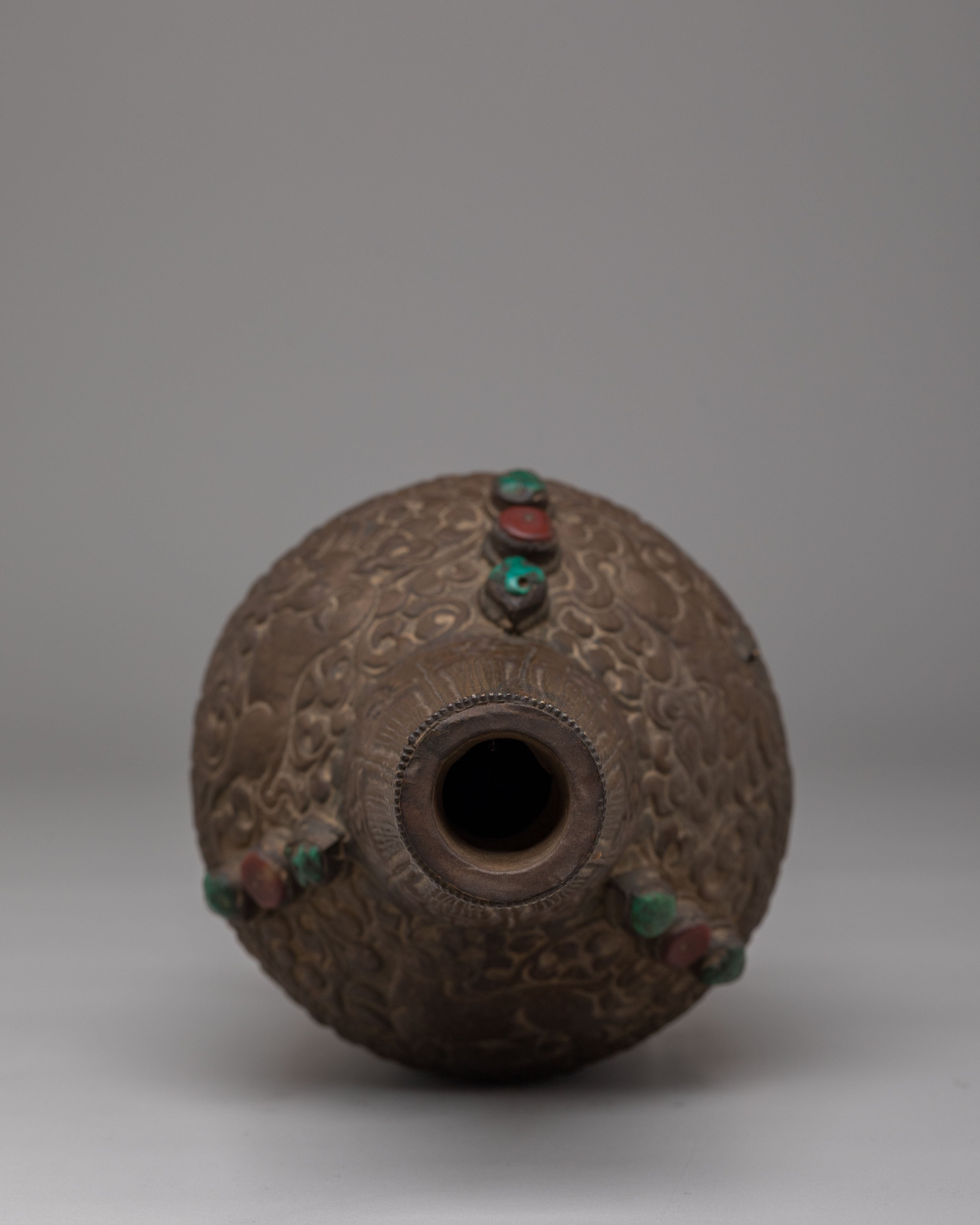 Handcrafted Floral Bottle | Flower Vase for Home Decor