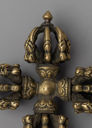 Tibetan Double Dorje Vajra |  Decorative Altar Tool