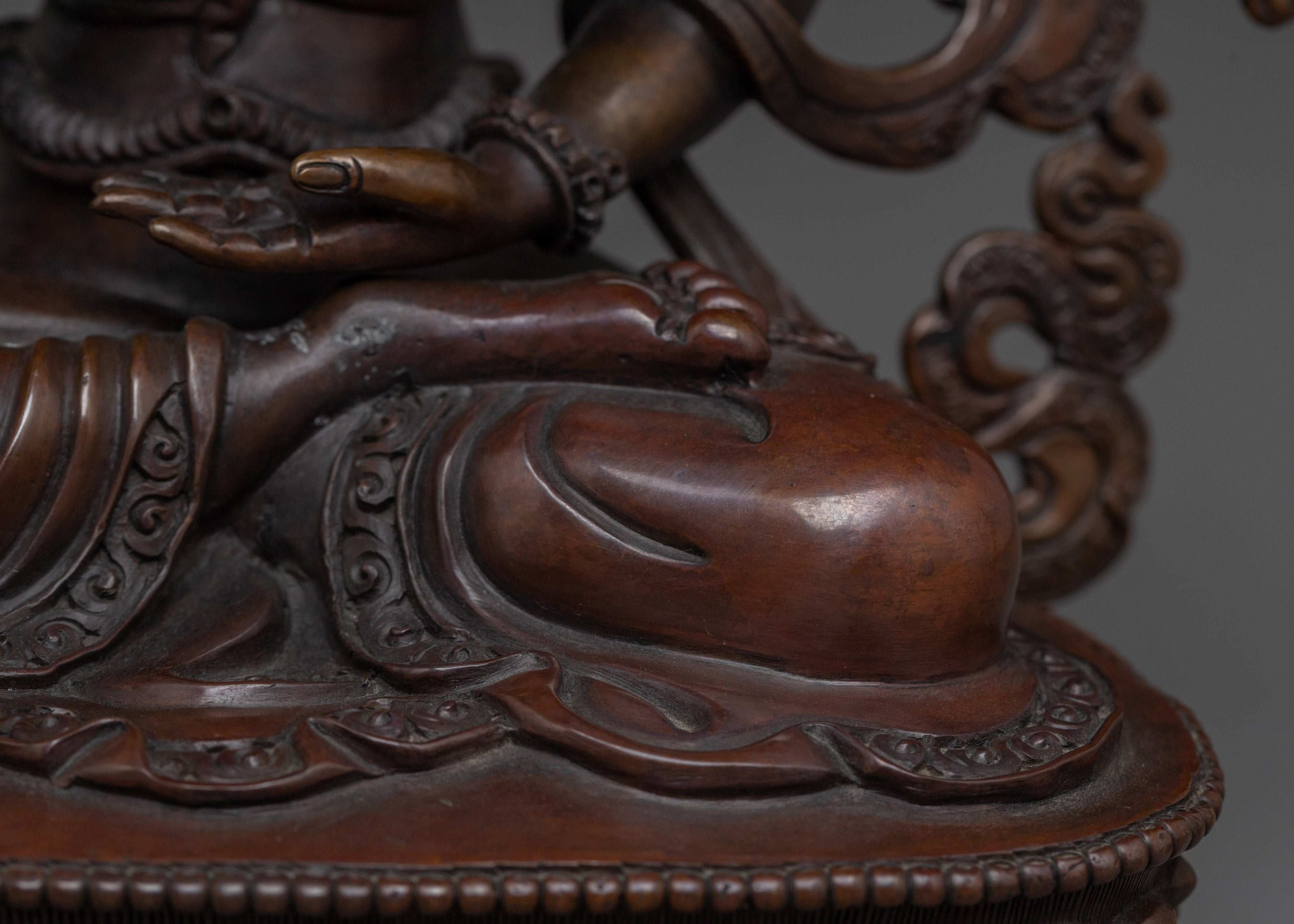 Namgyalma Handcrafted Statue | Tibetan Healing Deity