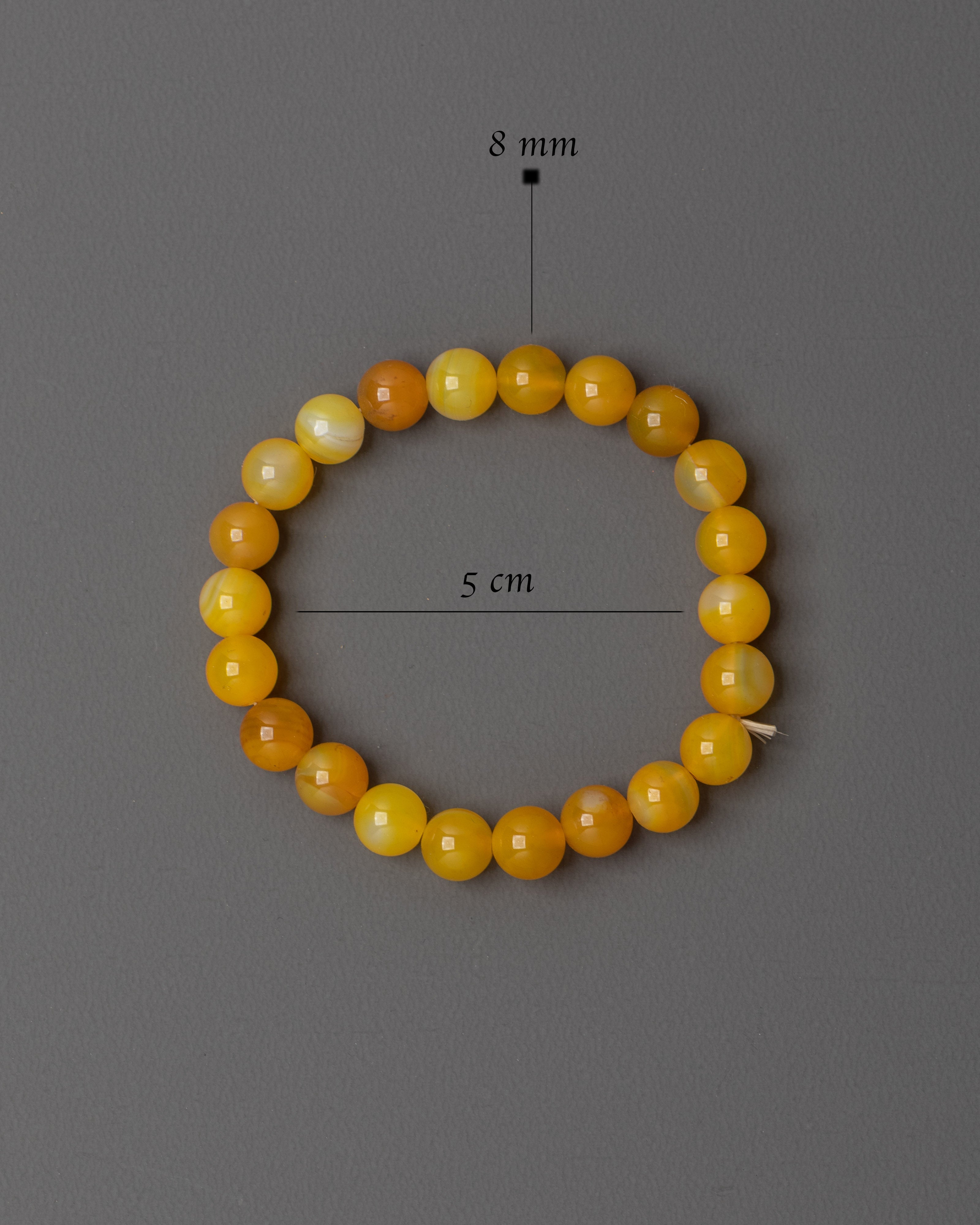 Yellow Beaded Bracelet | Fashion Jewelry