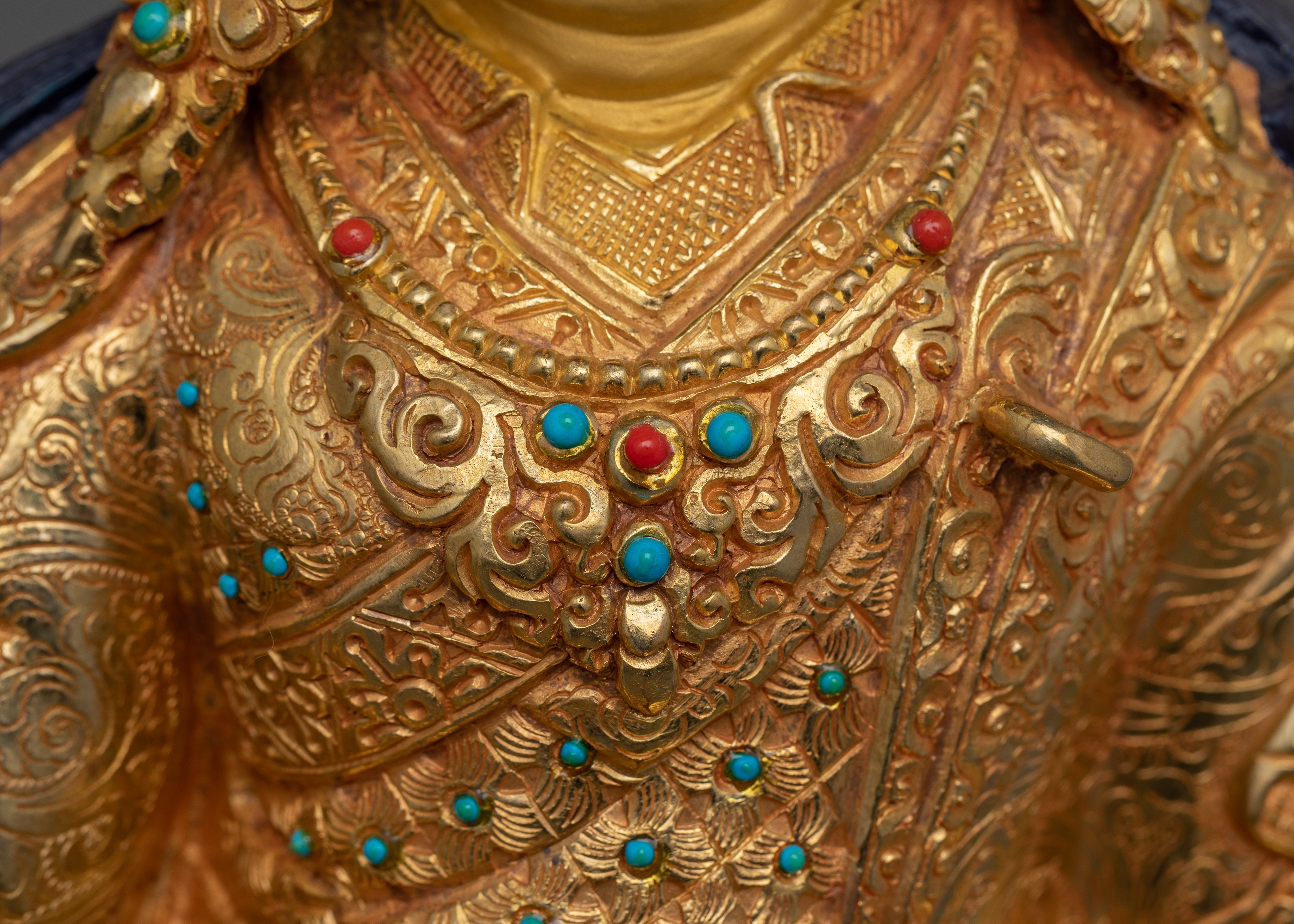 Semi-Wrathful Guru Rinpoche Tantric Master | Protector and Enlightened Guide