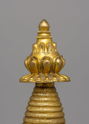 Enlightenment Kadampa Chhyorten | Buddha's Enlightened Mind and Spiritual Devotion