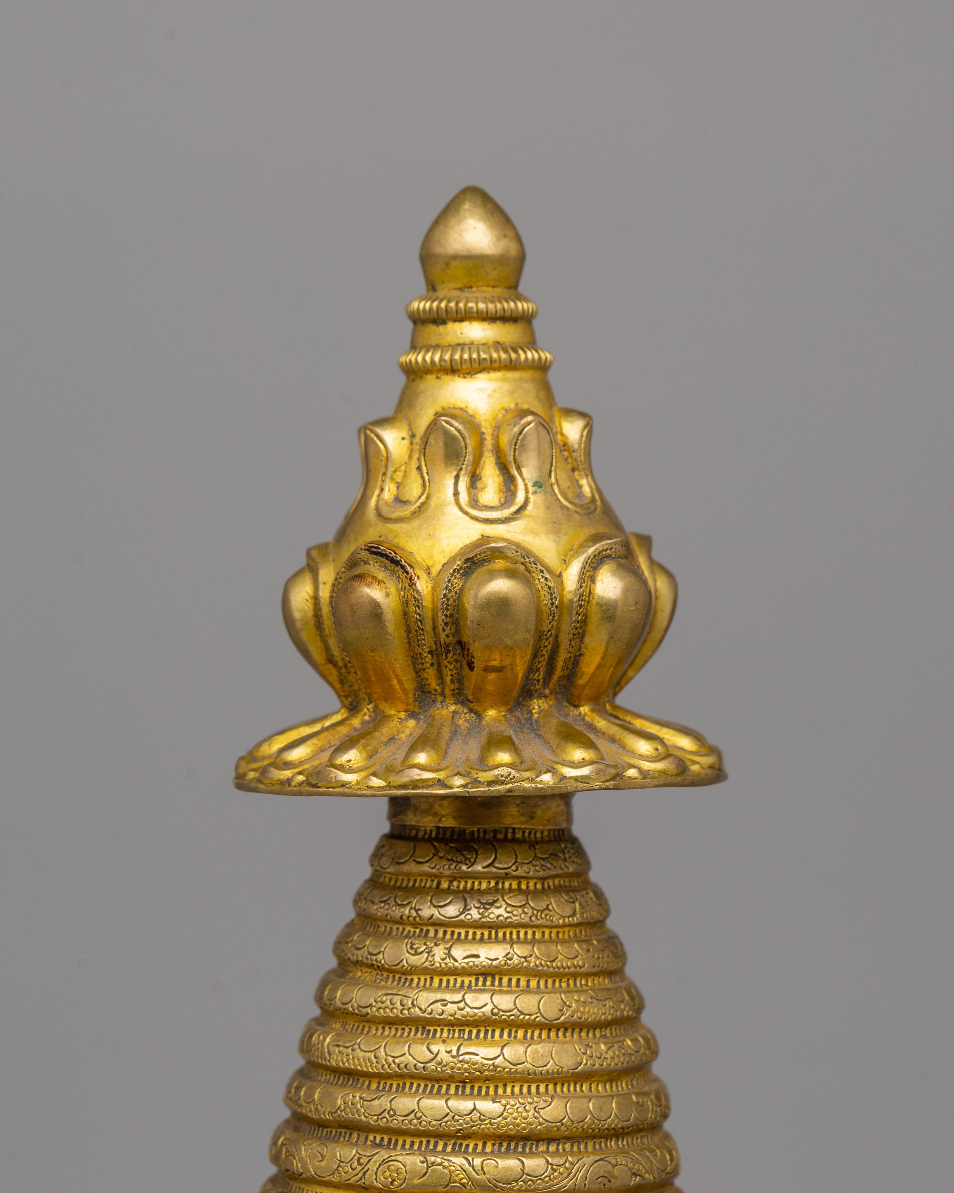 Enlightenment Kadampa Chhyorten | Buddha's Enlightened Mind and Spiritual Devotion