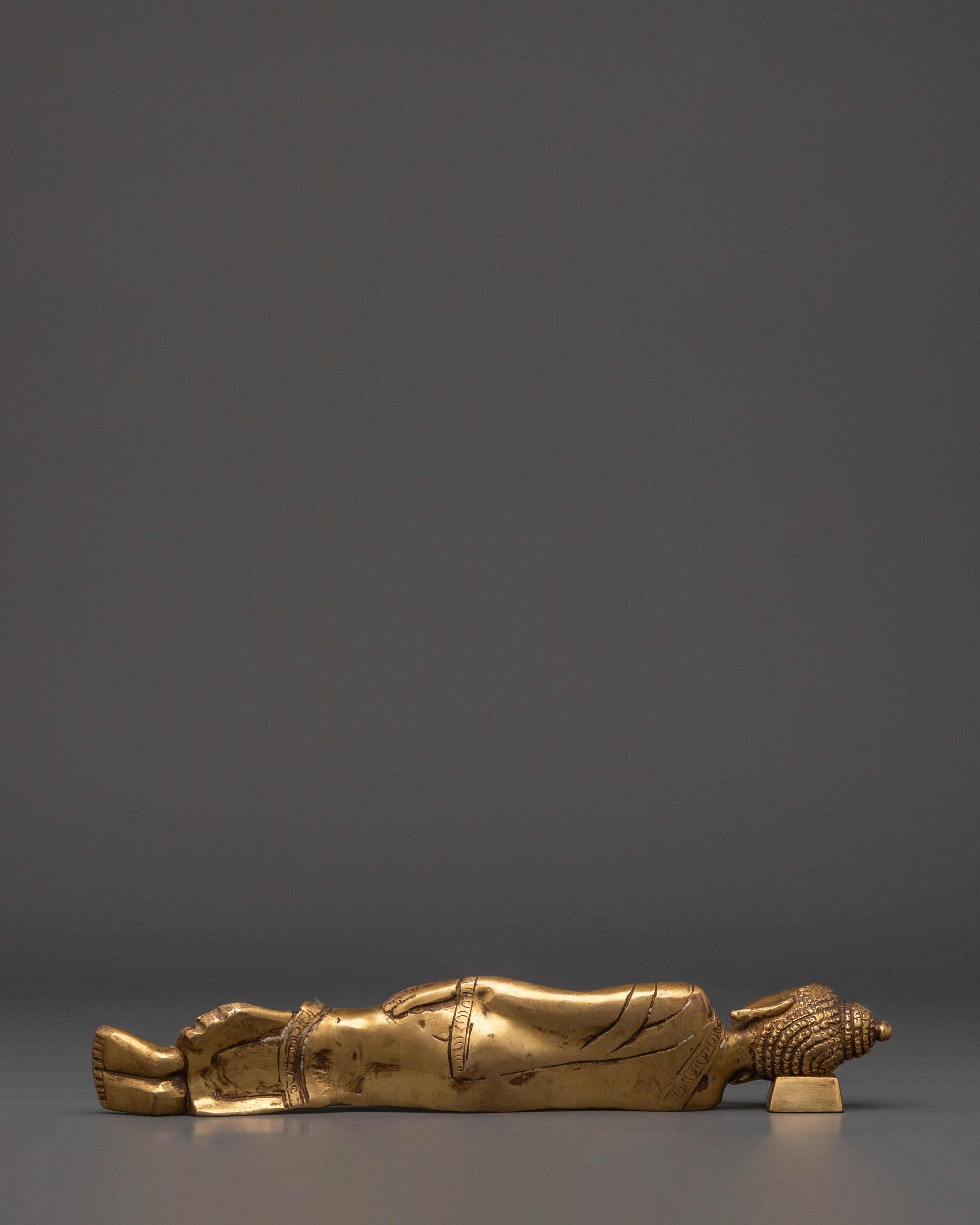 Handmade Sleeping Buddha | Spiritual Decor