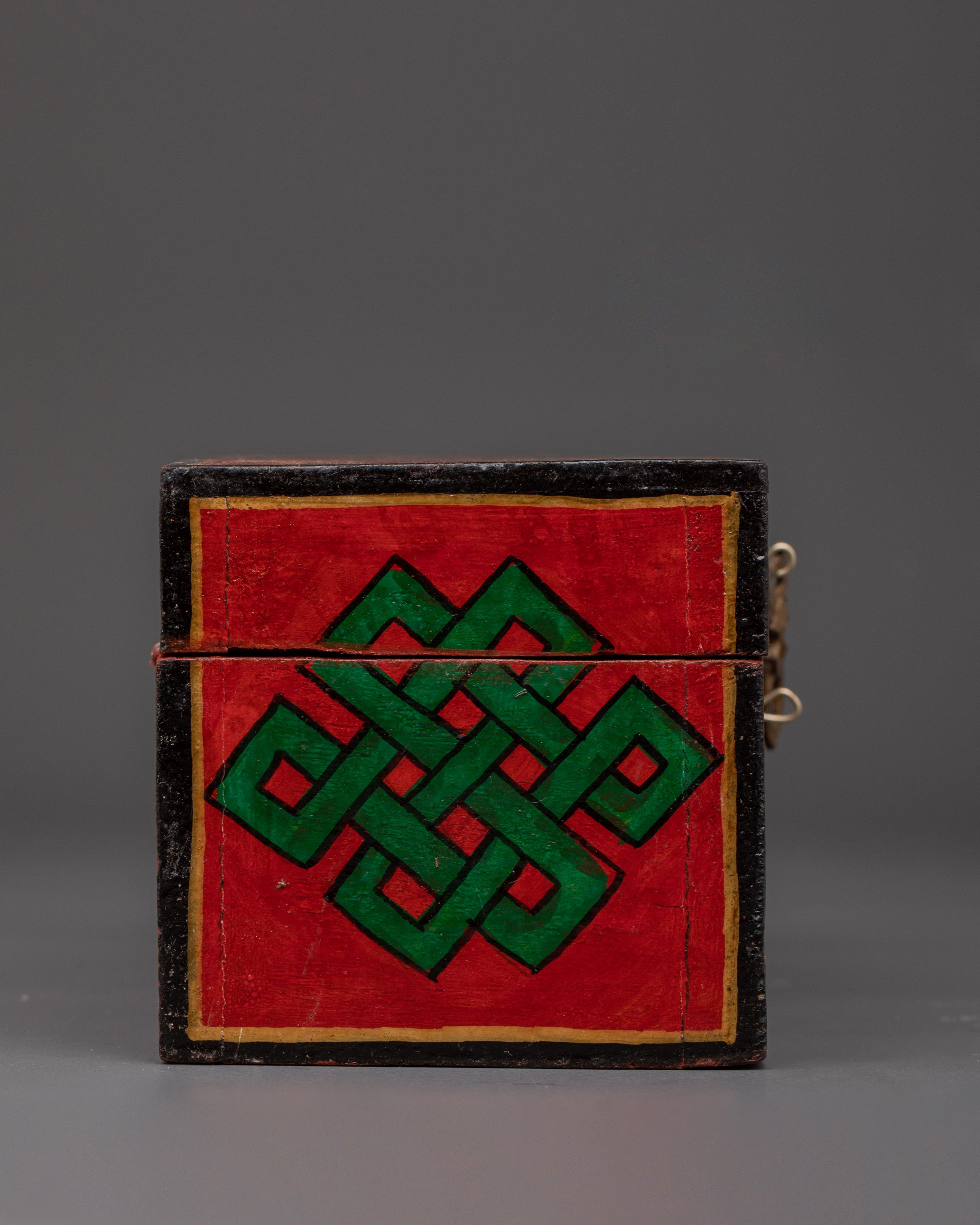 Decorative Wooden Storage Box | Handcrafted Painted Wood Chest