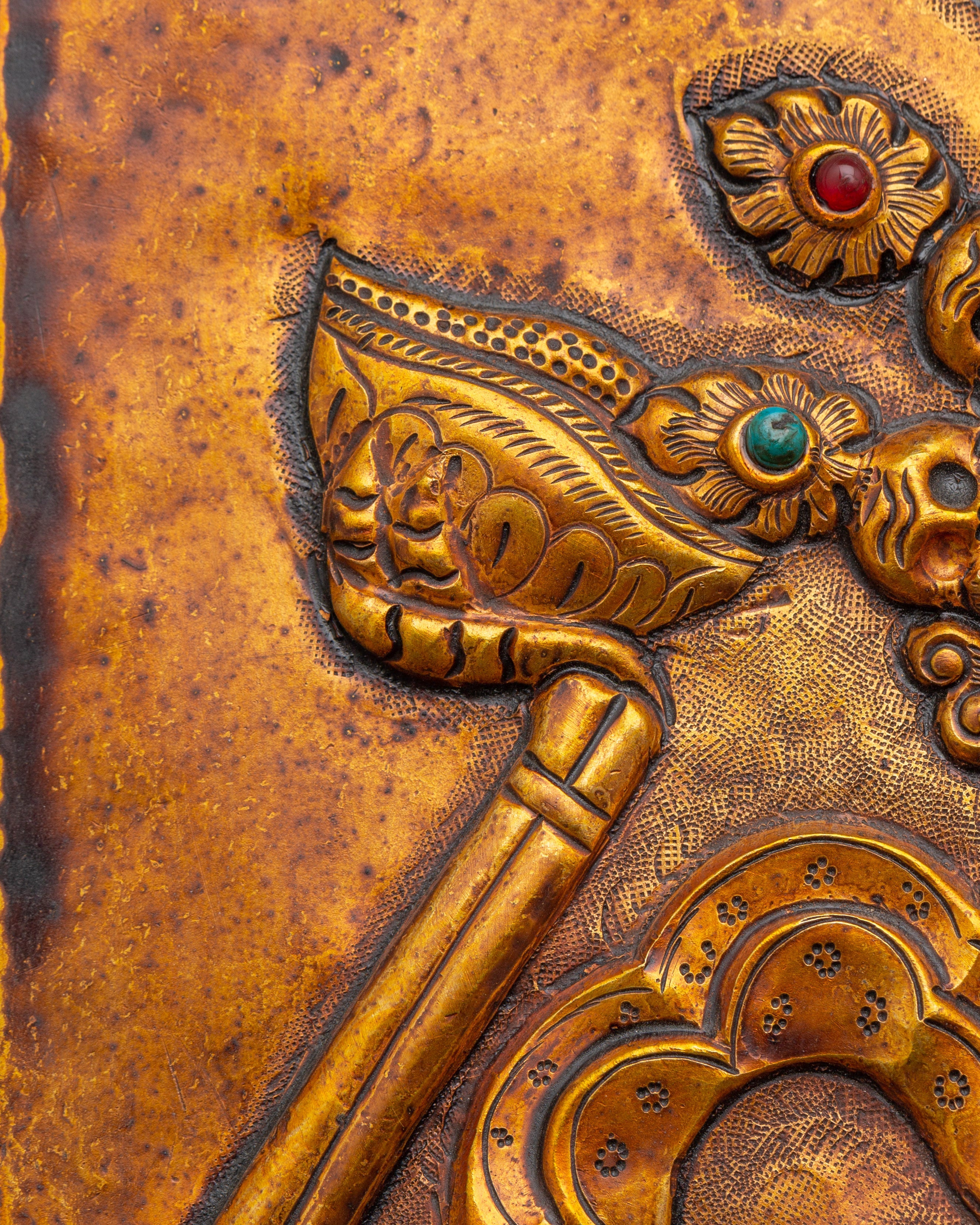 Chitipati Gold Plated Wall Hanging | Symbol of Impermanence
