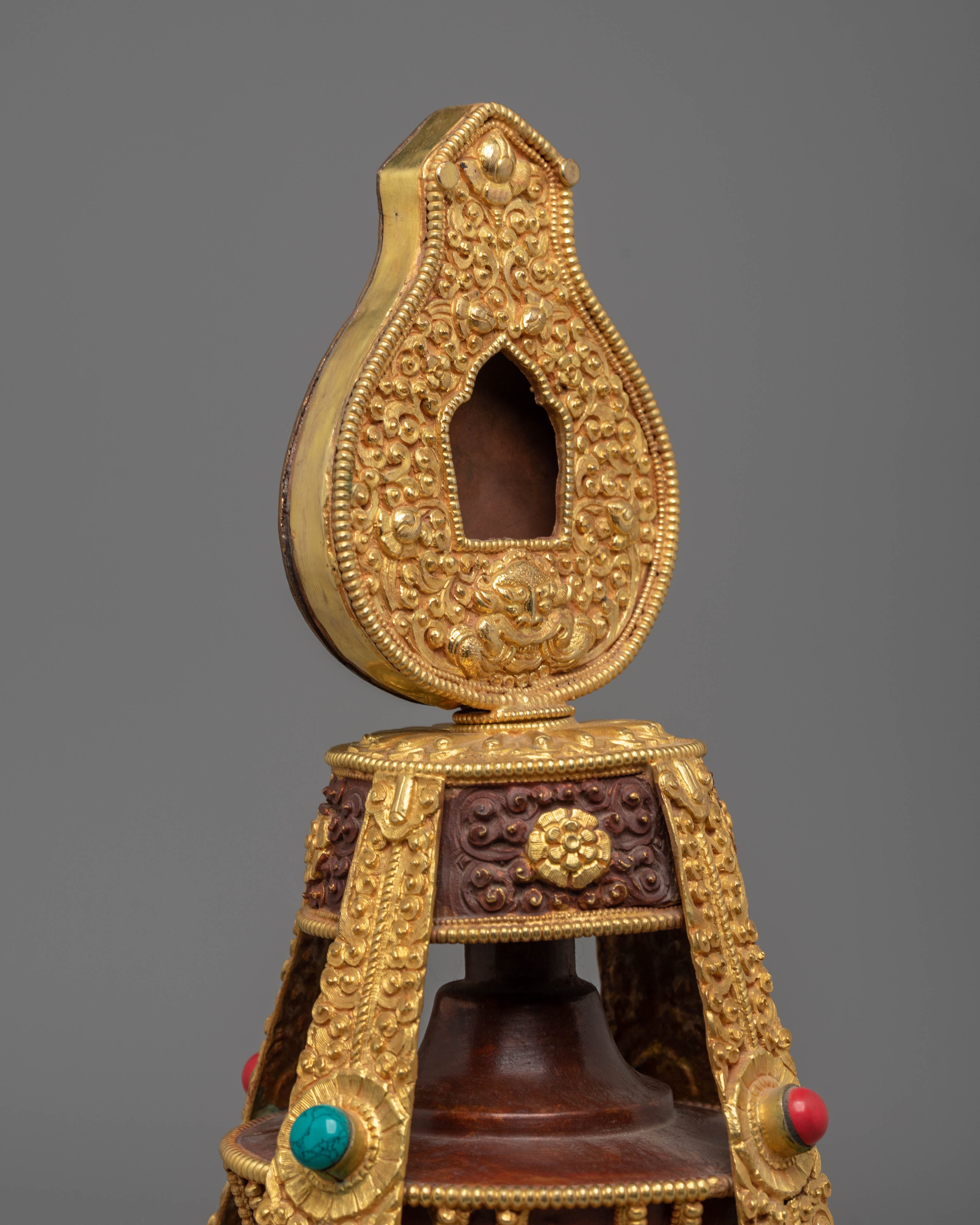 Tibetan Long Life Vase | Symbol of Abundance & Prosperity