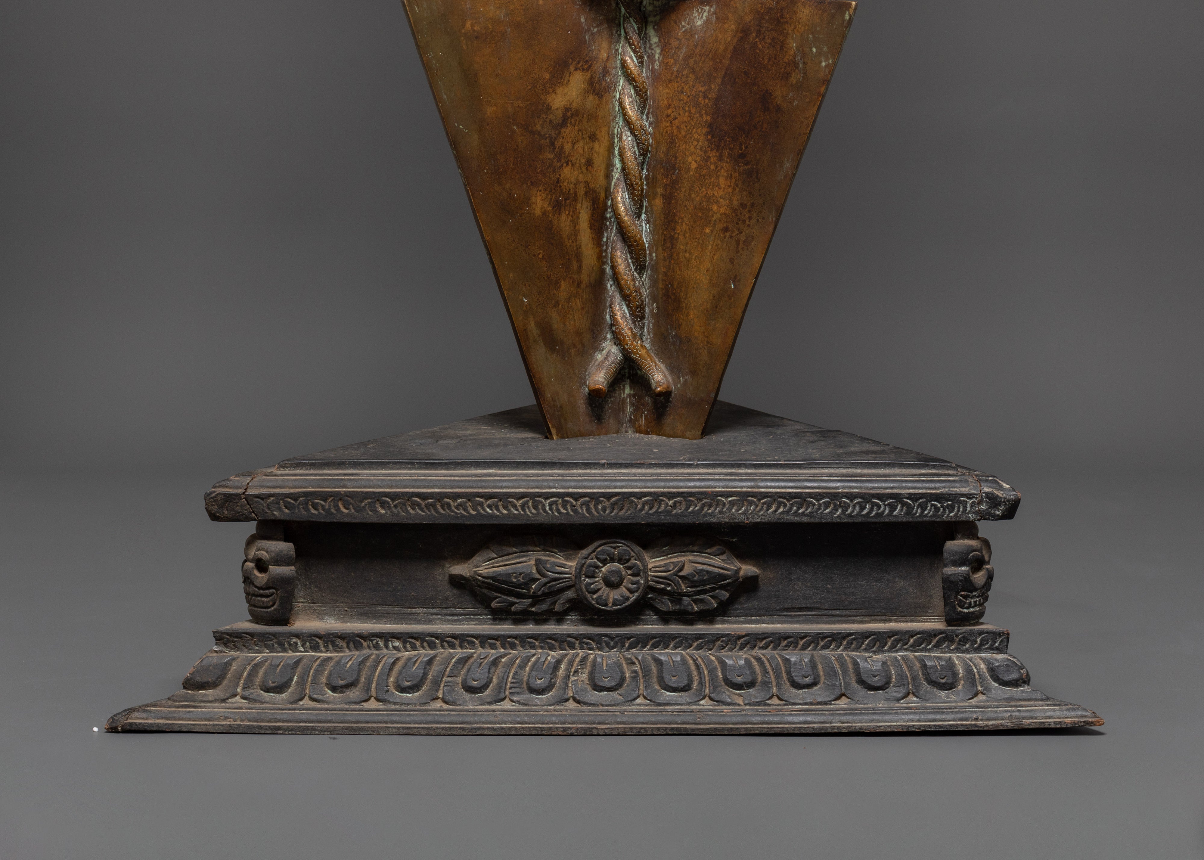Copper Ceremonial Phurba | Sacred Spiritual Tool for Rituals