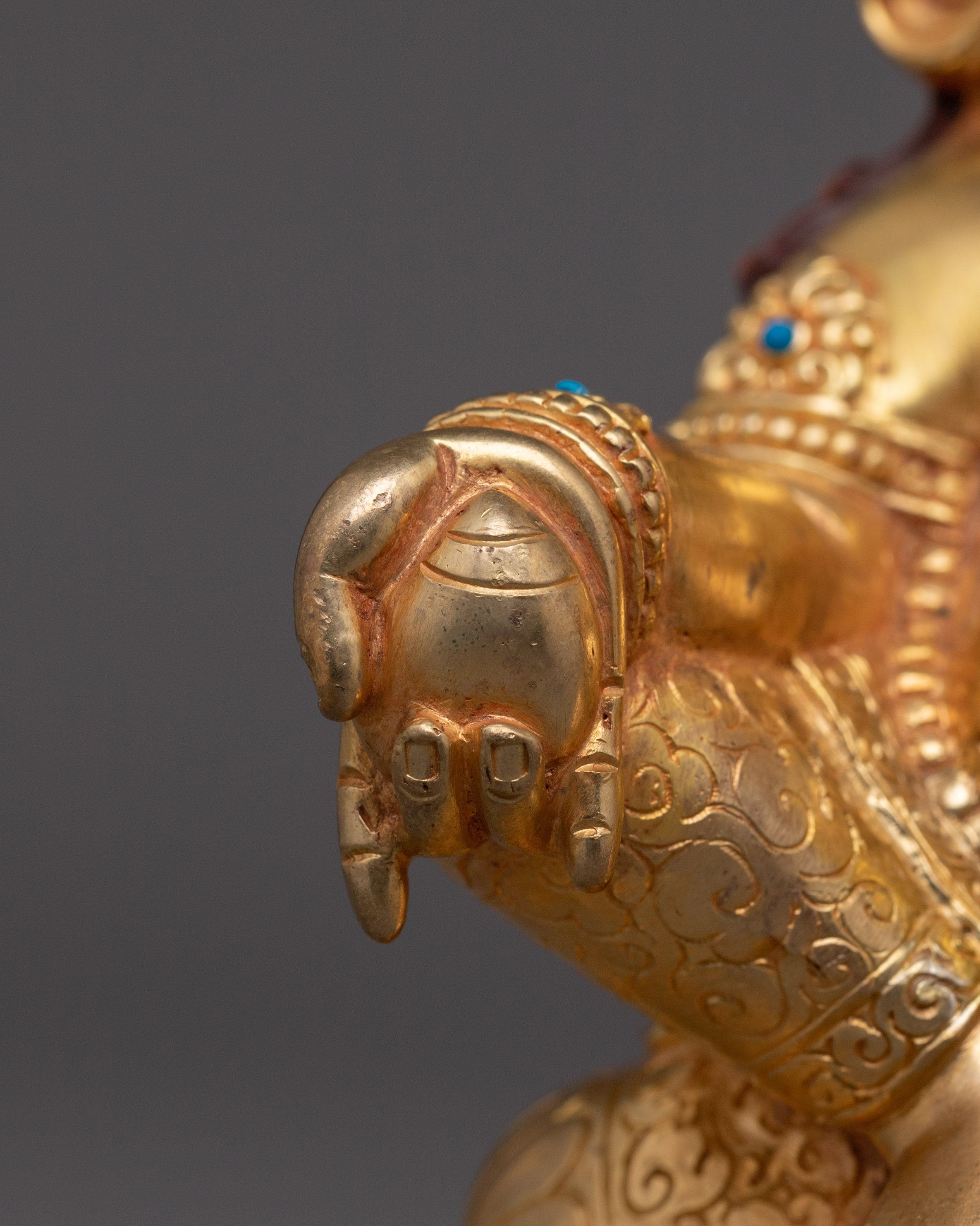 Lord of Abundance Dzambhala Statue | Guardian of Wealth