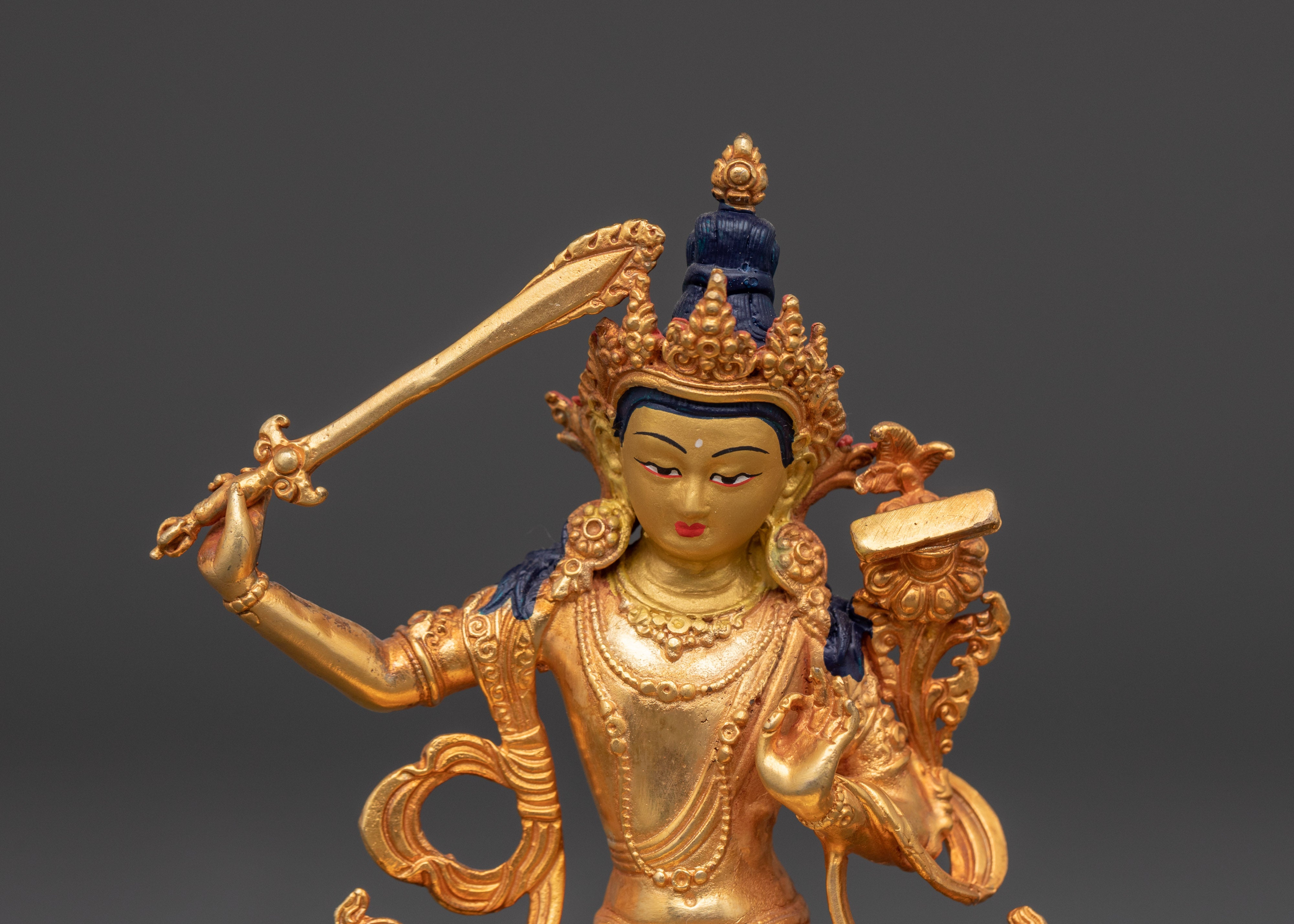Manjushri Spiritual Statue | A Symbol of Wisdom and Enlightenment