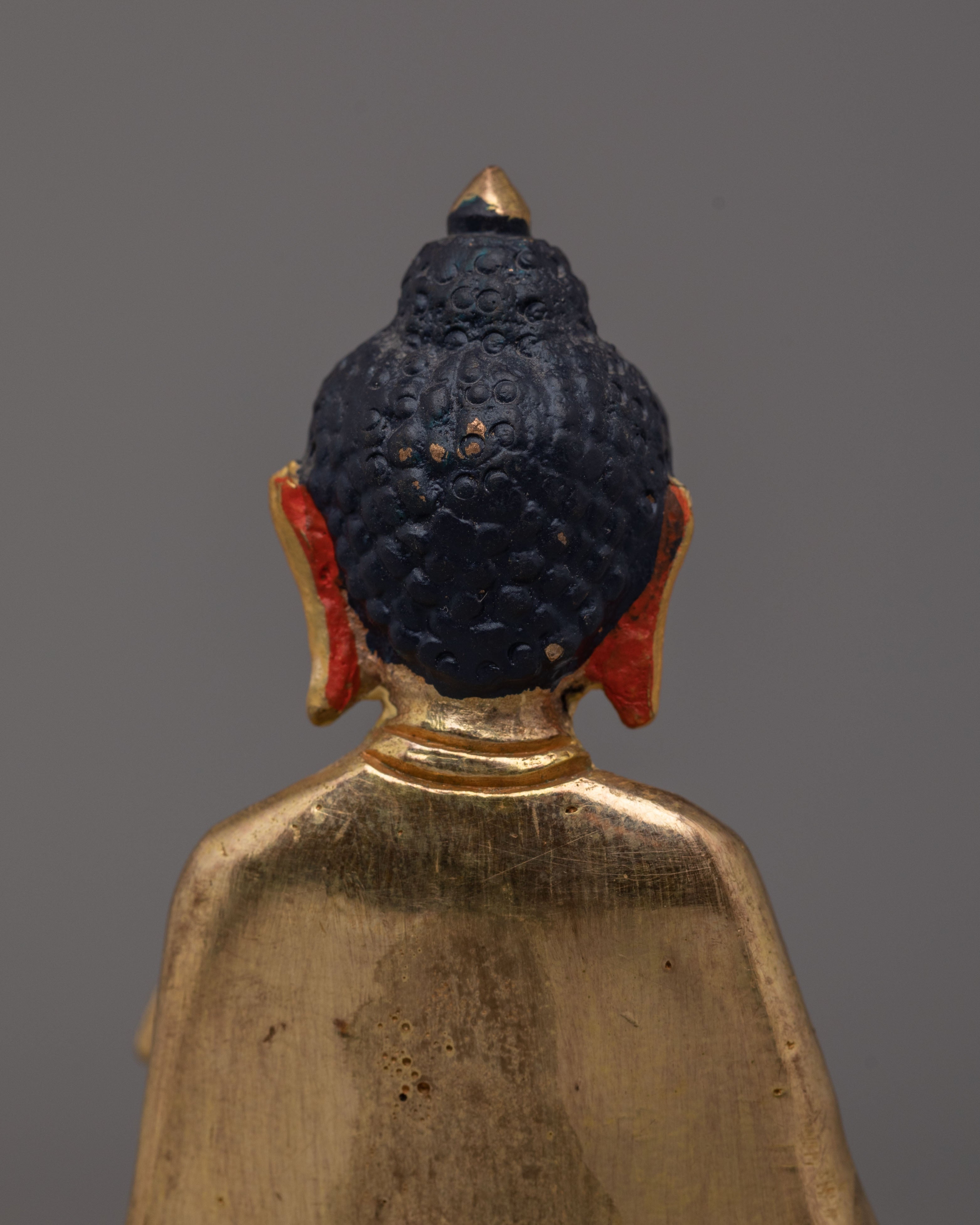 Handcrafted Copper Dipankara Statue | Sacred Tibetan Buddha