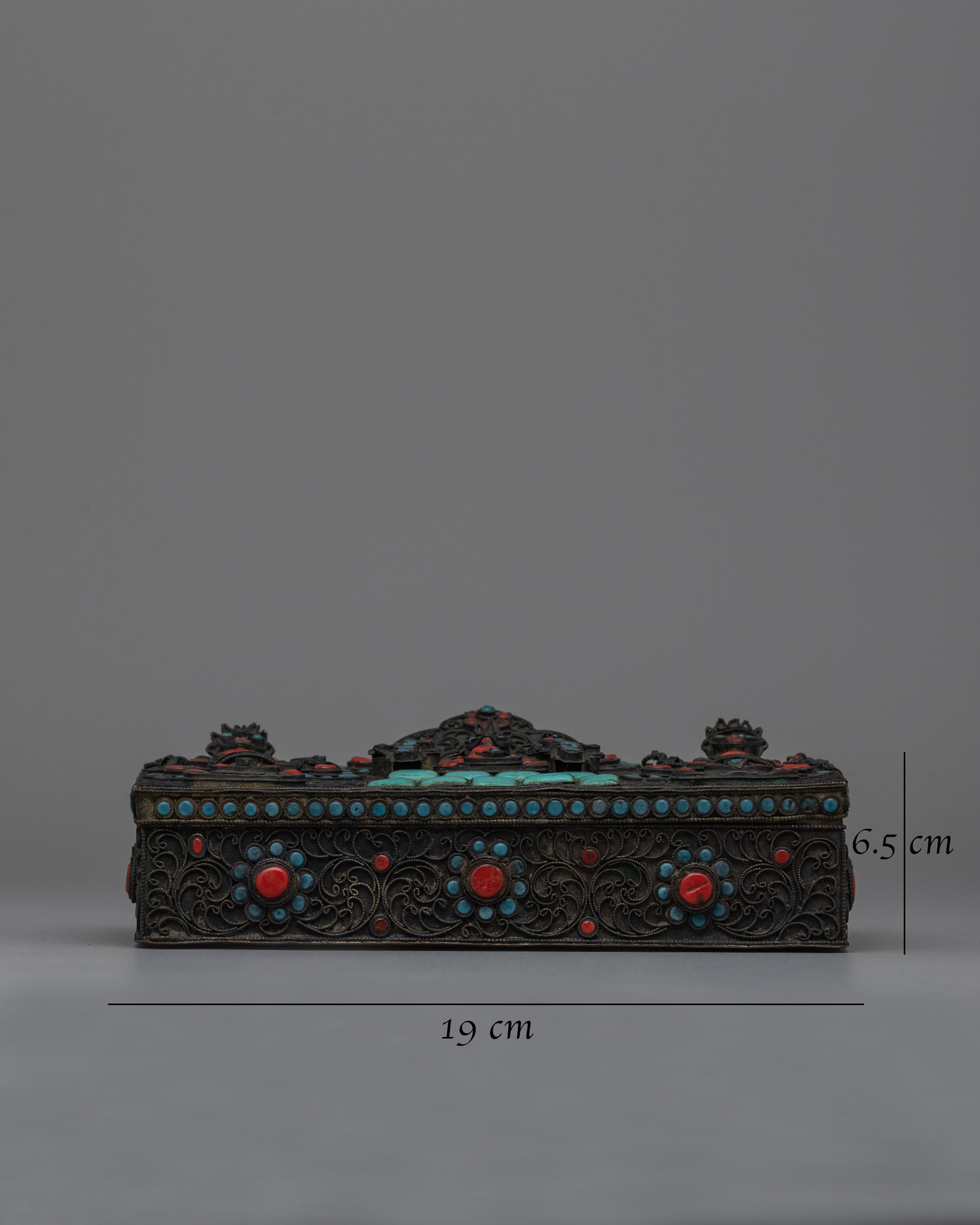 Tibetan Buddhist Jewelry Box | Precious Ornaments Box