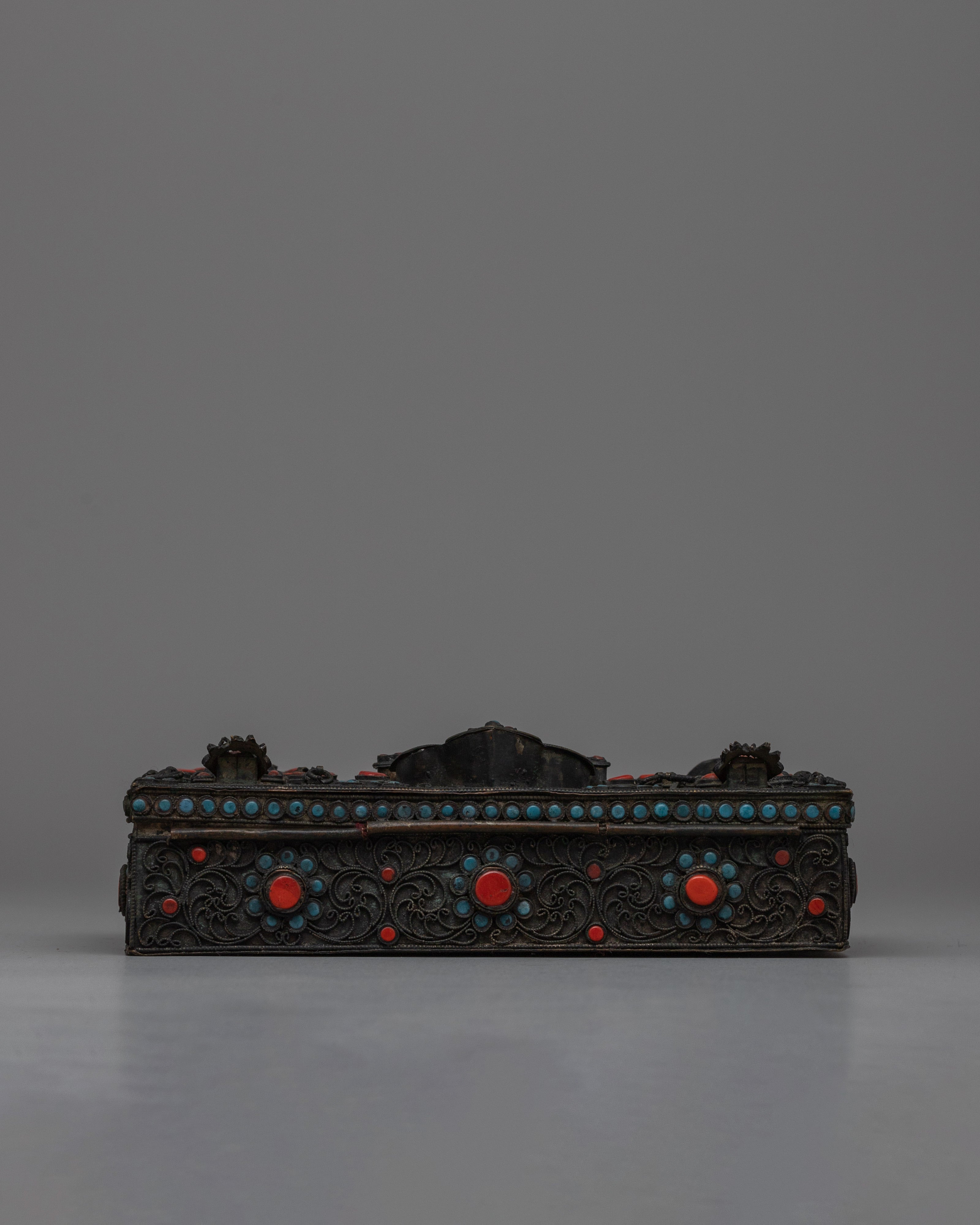 Tibetan Buddhist Jewelry Box | Precious Ornaments Box