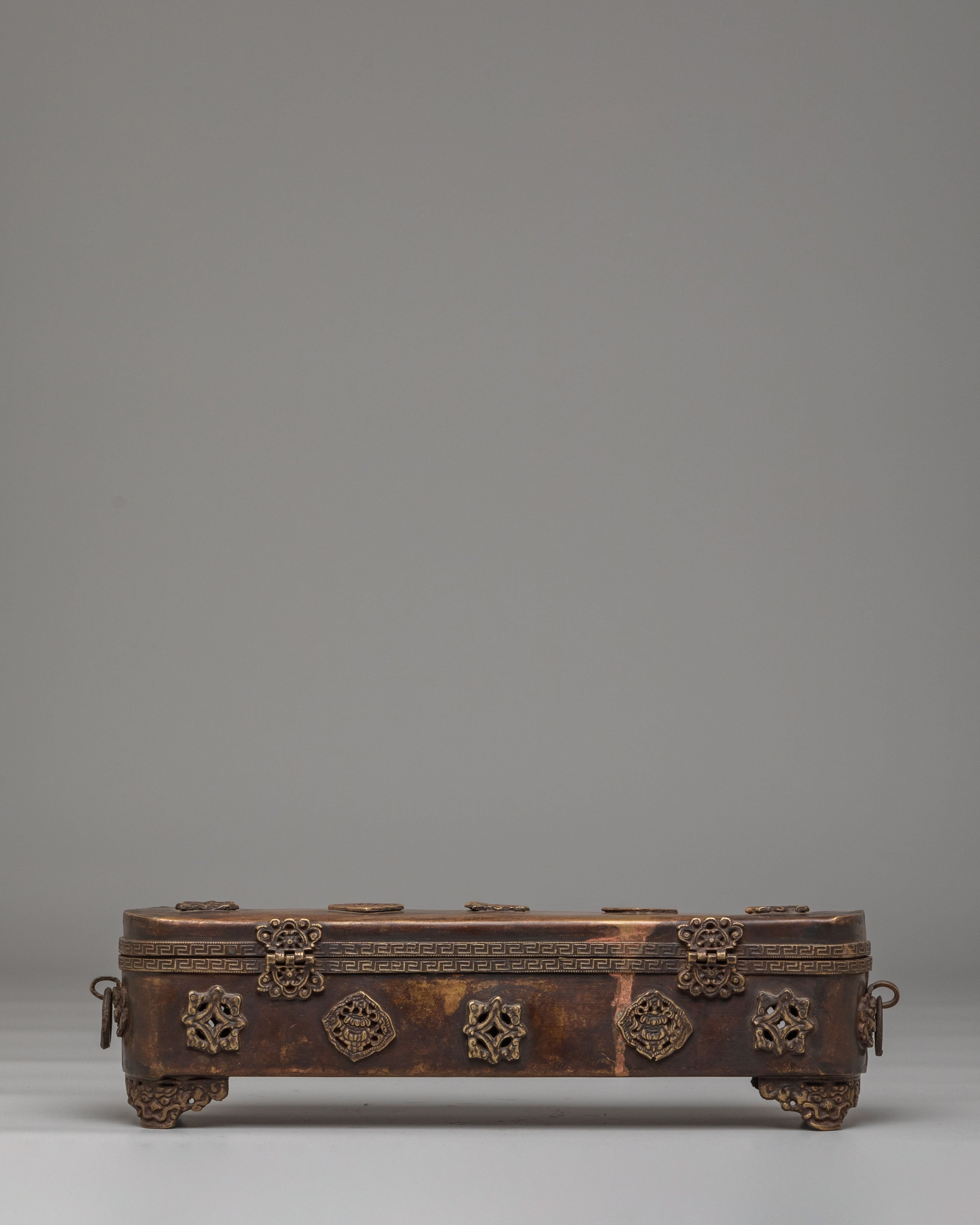 Traditional Tibetan Incense Box | Himalayan Altar Decor
