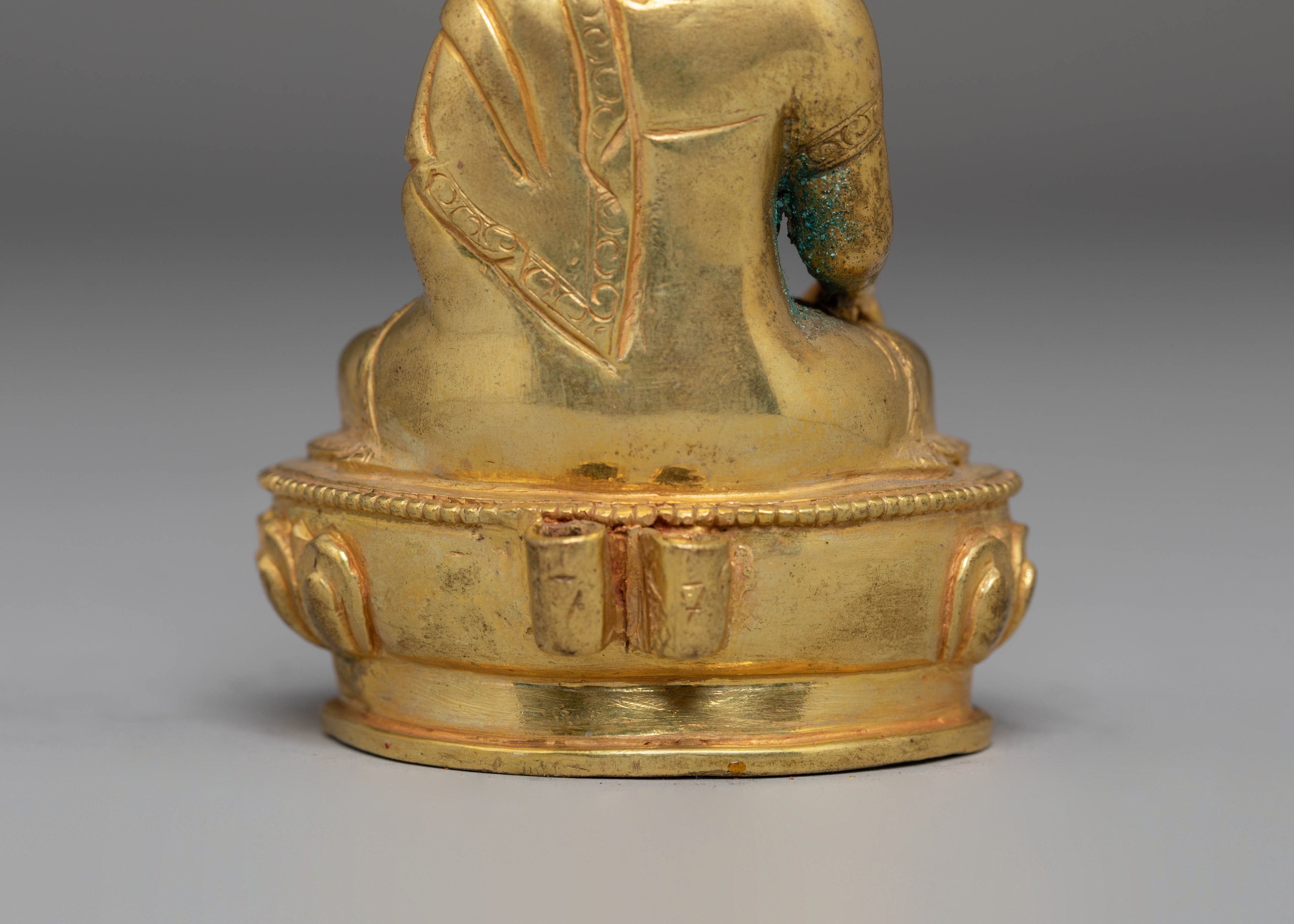 Shakyamuni Buddha Sacred Altar Statue | Himalayan Buddhist Art