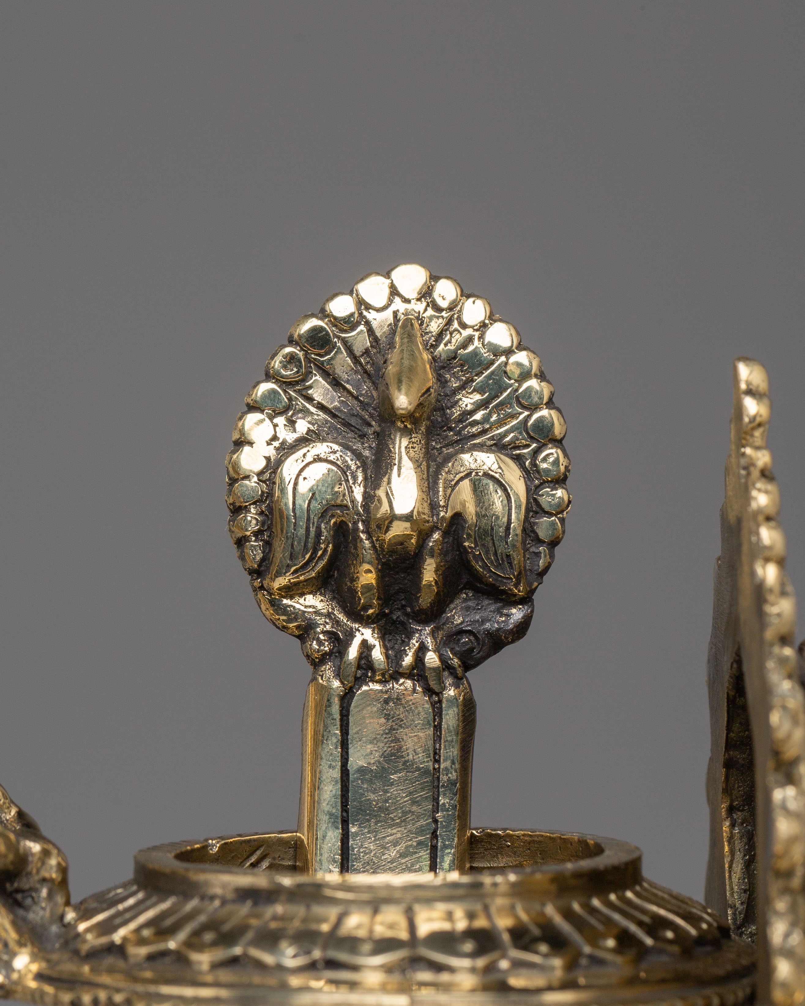 Sukunda Oil Lamp | Handcrafted Brass Ganesh Deepa