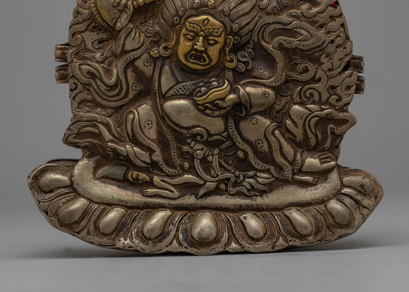 Tibetan Mahakala Ghau Box |  A Divine Container for Ritual Offerings