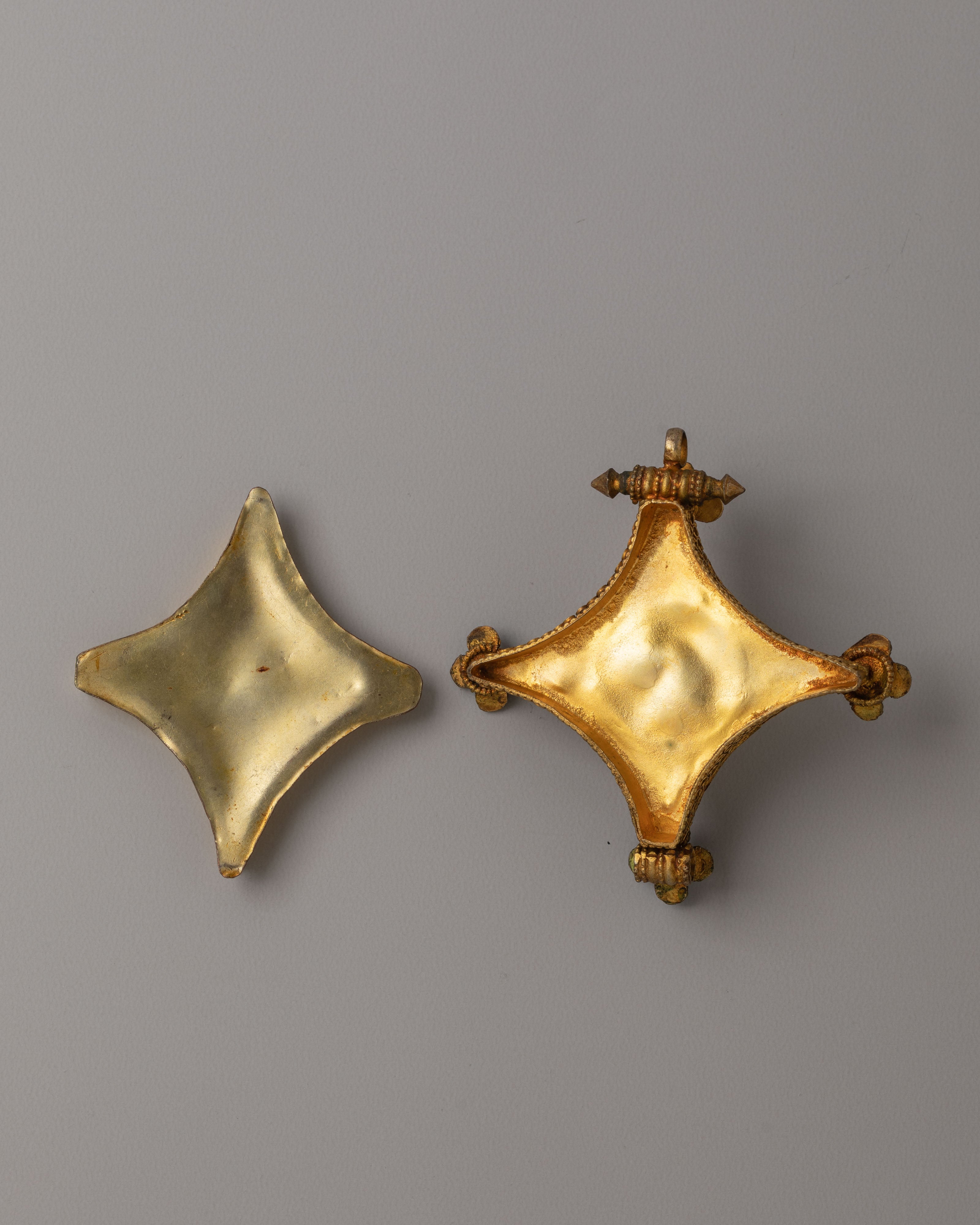 Sacred Tibetan Ghau Box Locket for Accessory | Symbol of Spiritual Protection