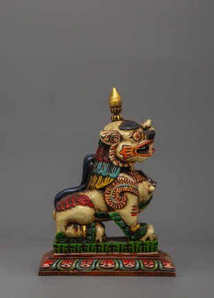 Guardian Lion Statue Set | Spiritual Protector & Feng Shui Decor