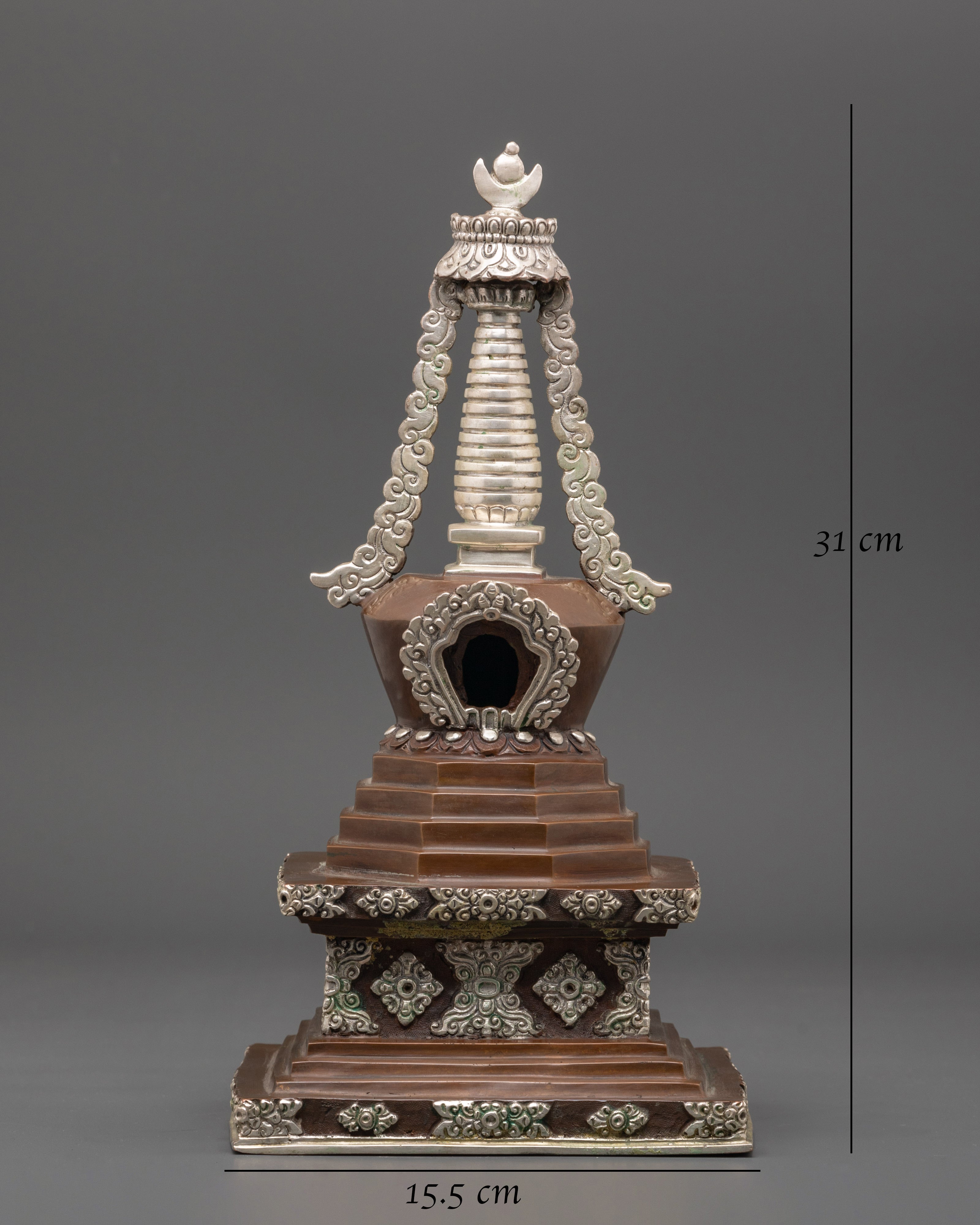 Mindfulness Buddhist Stupa | Sacred Buddhist Art