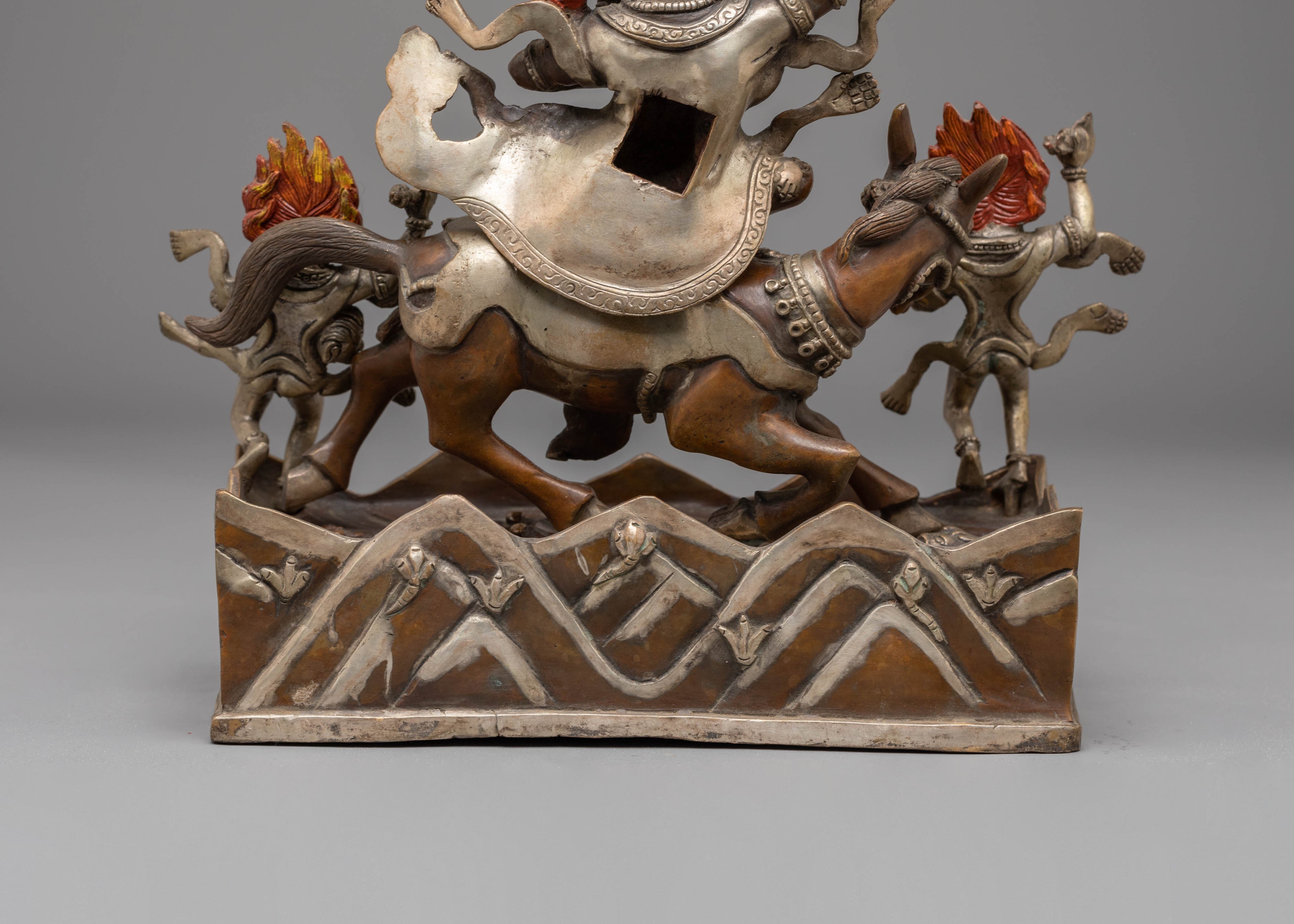 Palden Lhamo Empowerment Sculpture | Himalayan Buddhist Art