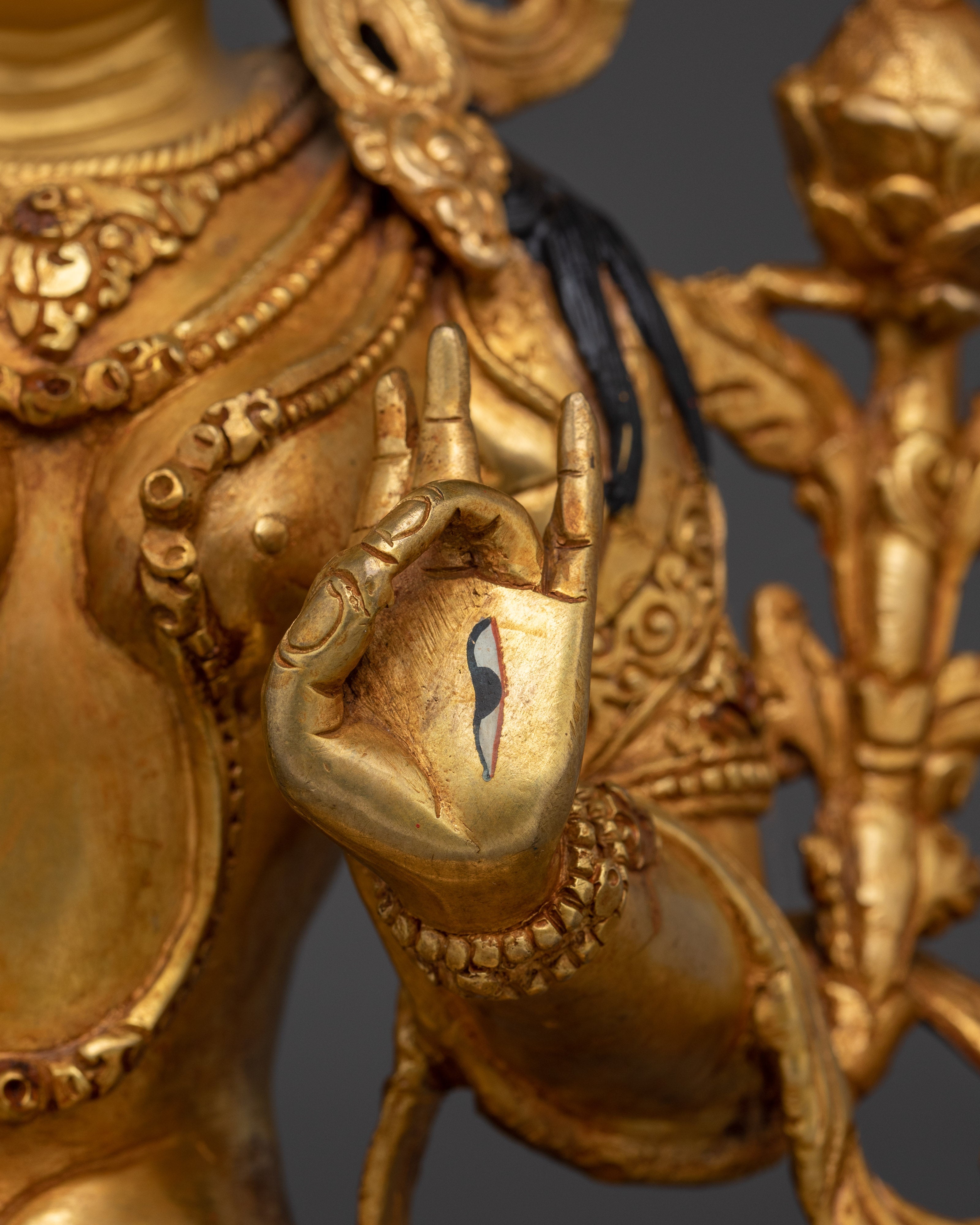 Sita Tara Healing Deity Statue | White Tara - Symbol of Compassion and Healing