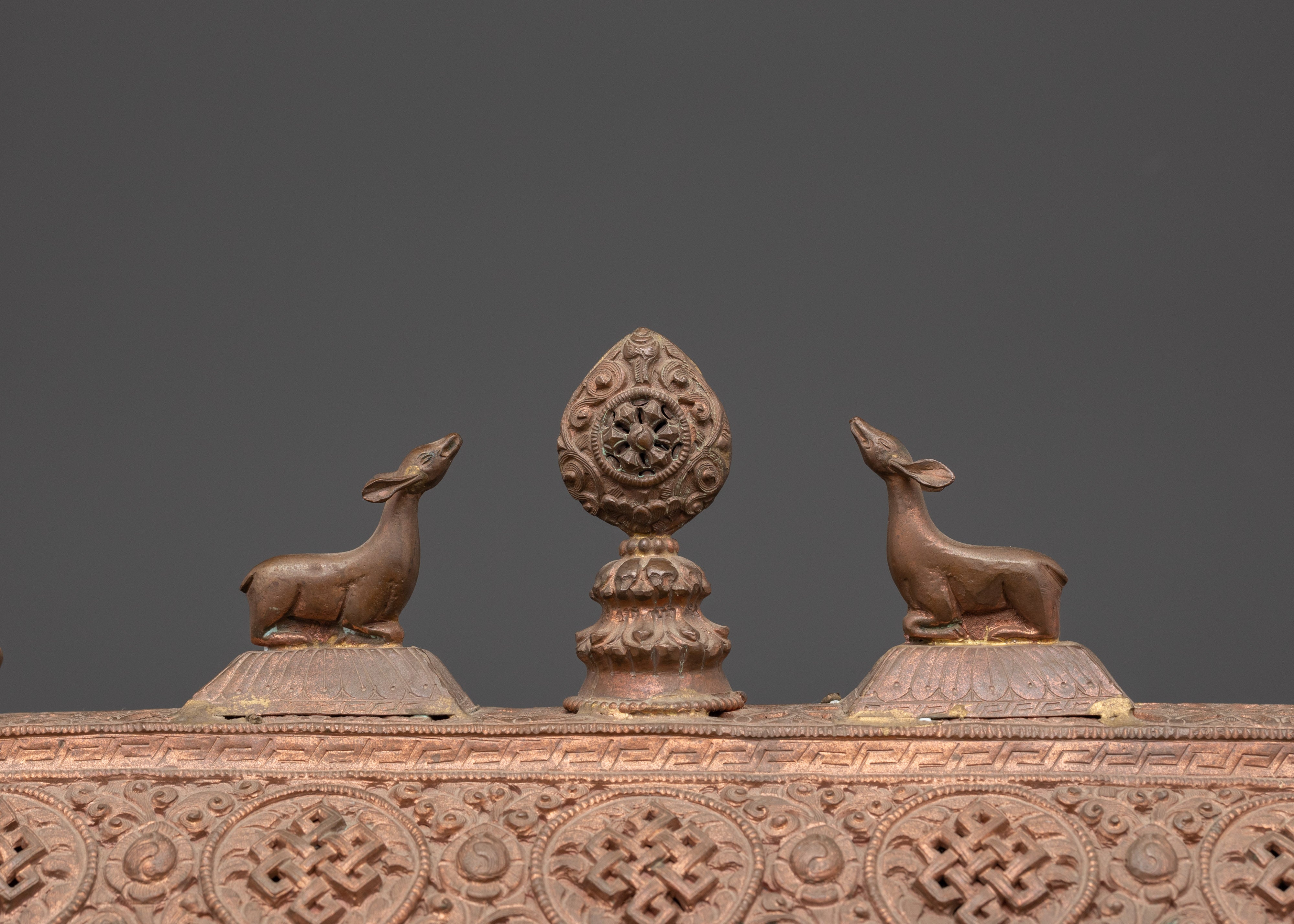 Tibetan Ritual Incense Burner | Handcrafted Copper Incense Burner for Sacred Ceremonies