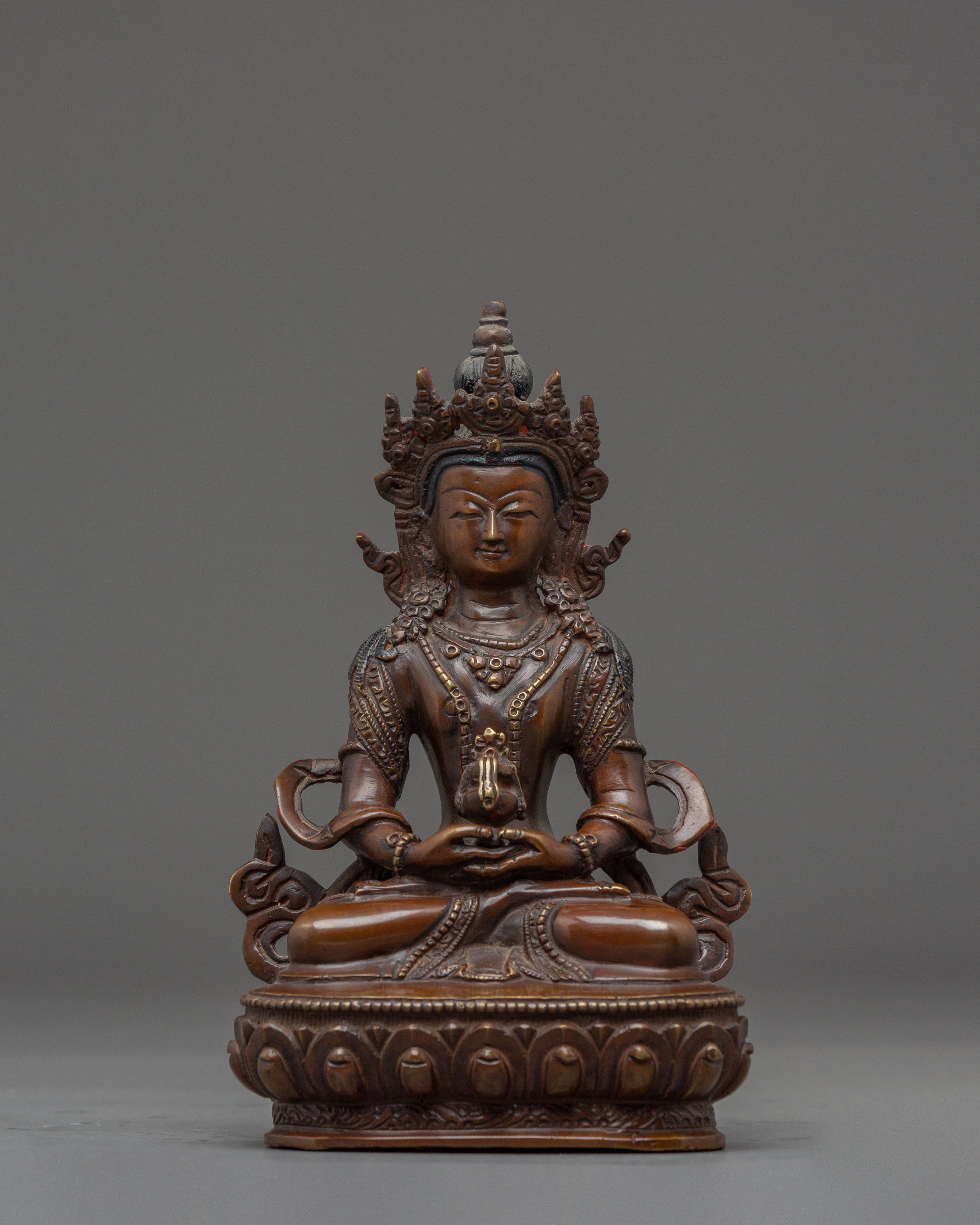 Traditional Amitayus Buddha Sculpture