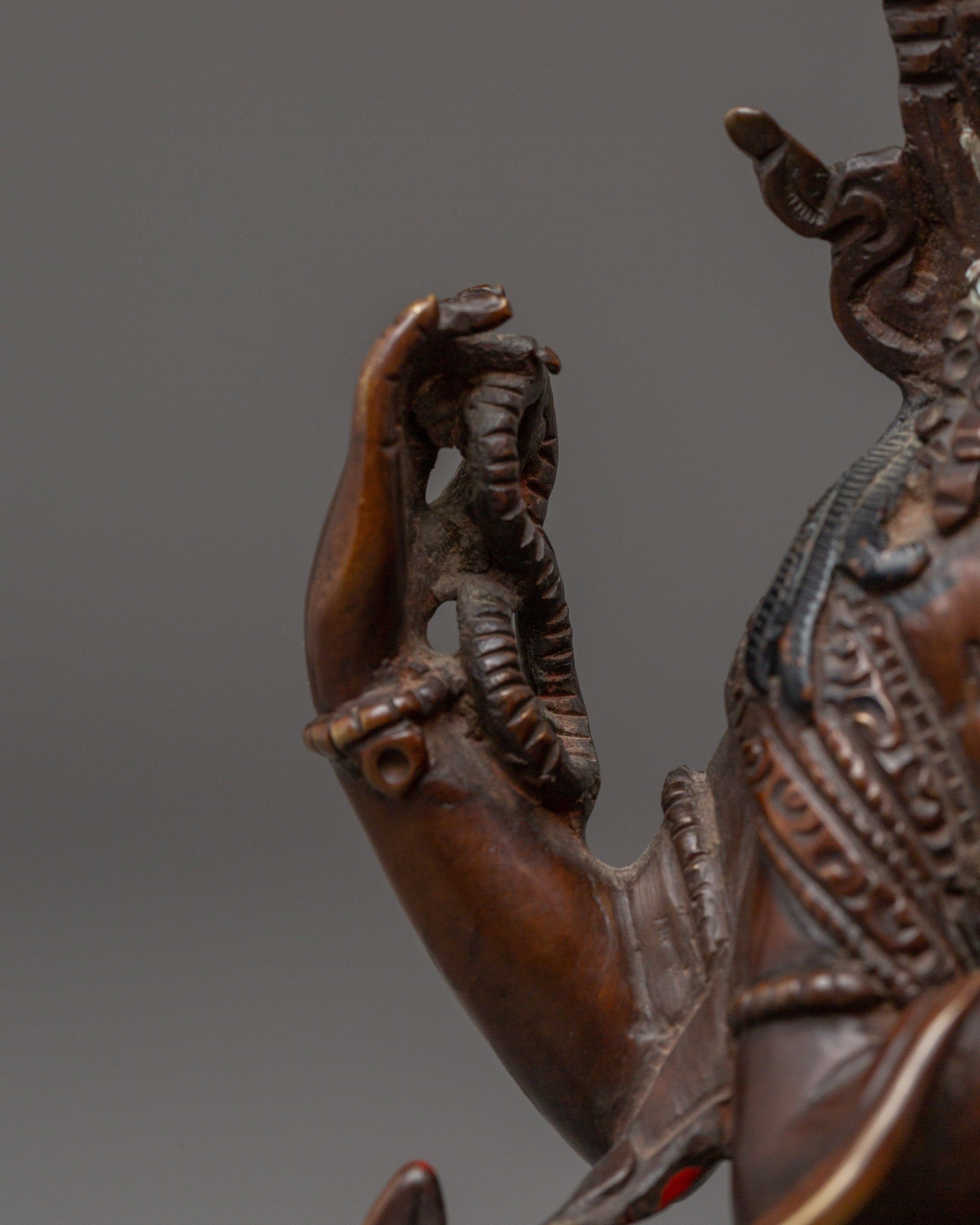 Himalayan Four Armed Chenrezig Statue | Avalokiteshvara Buddha of Compassion