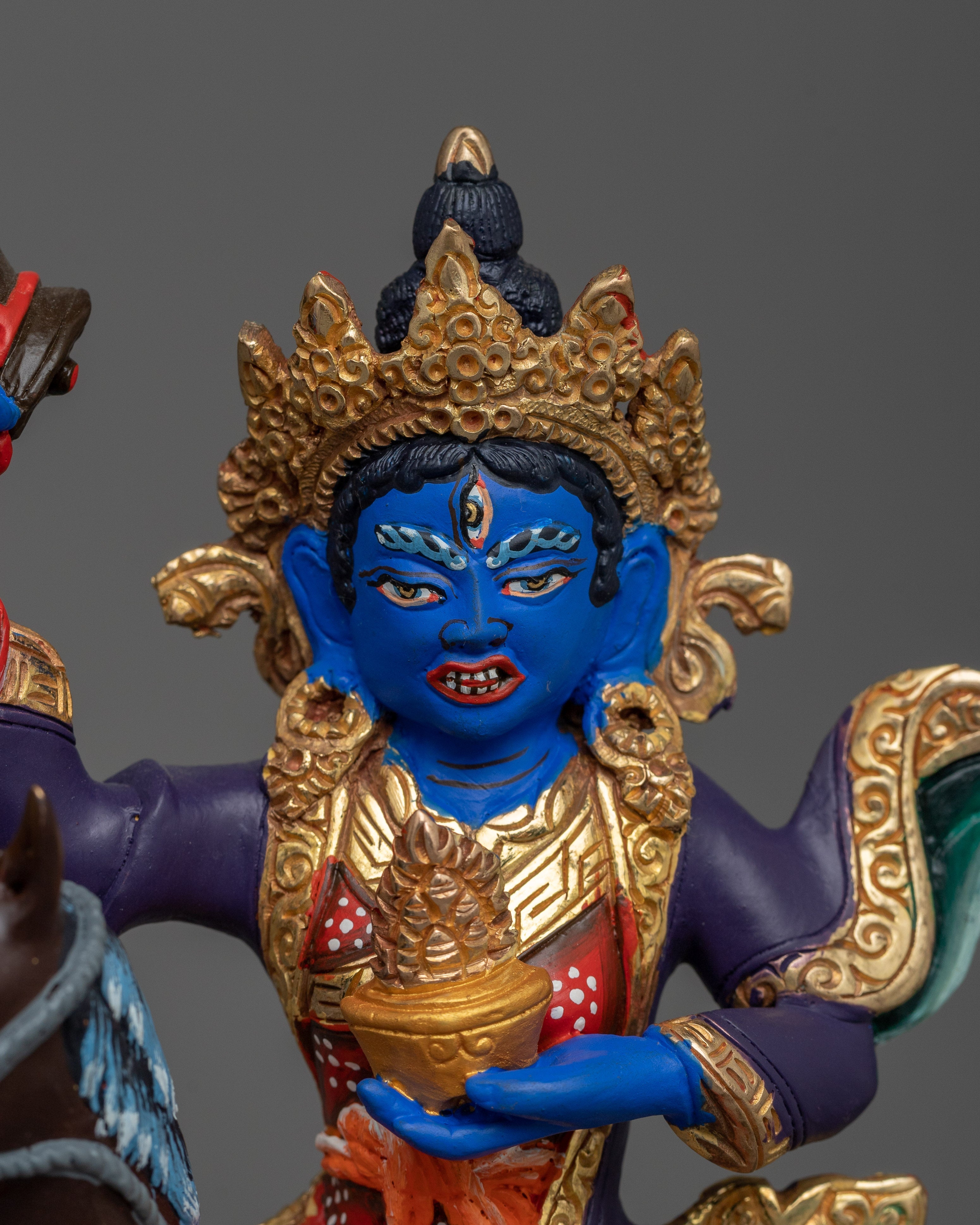 Himalayan Statue of Tsheringma | Tibetan Protector Deity