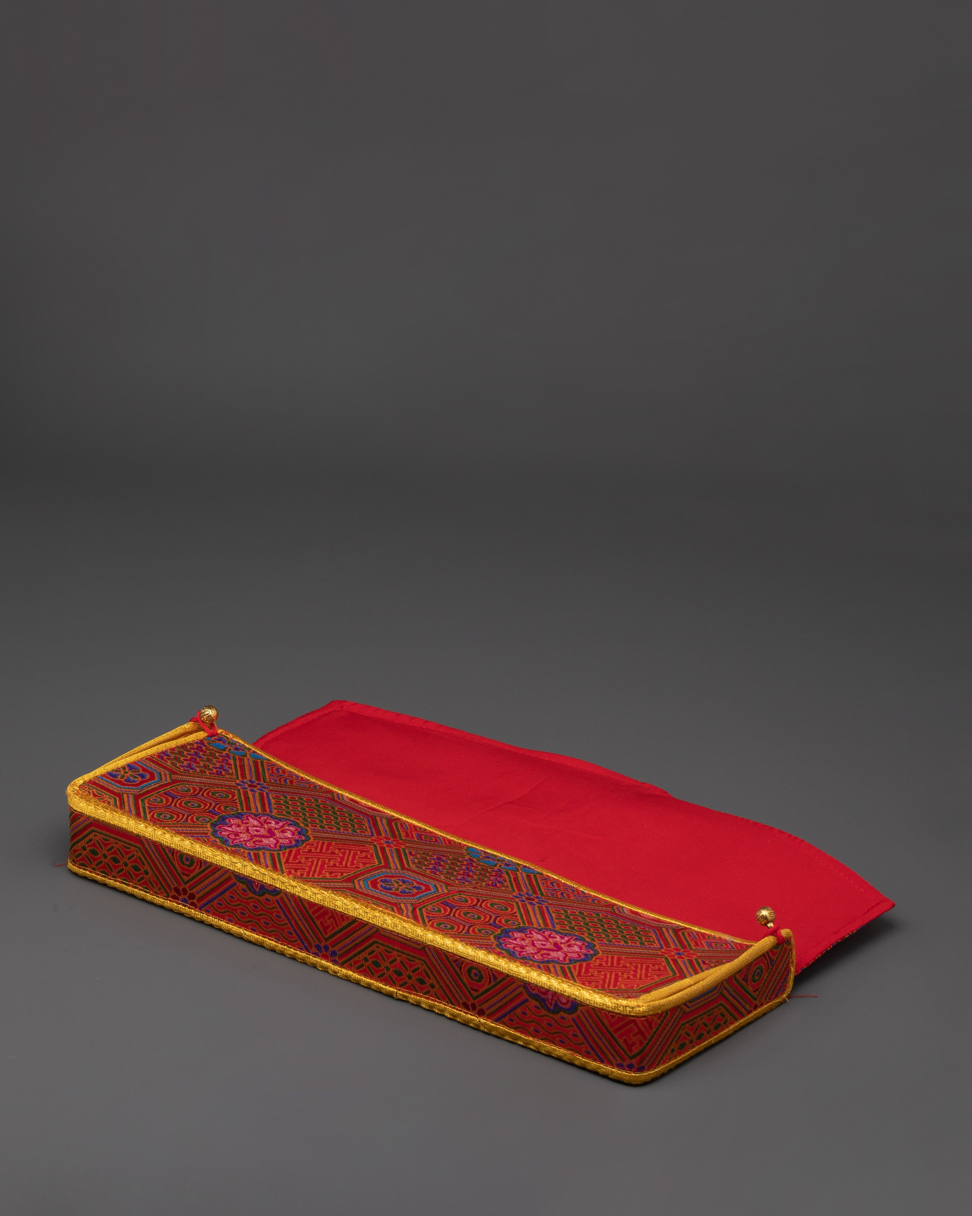 Sacred Buddhist Book Cover | Silk Cover for Buddhist Texts & Sutras