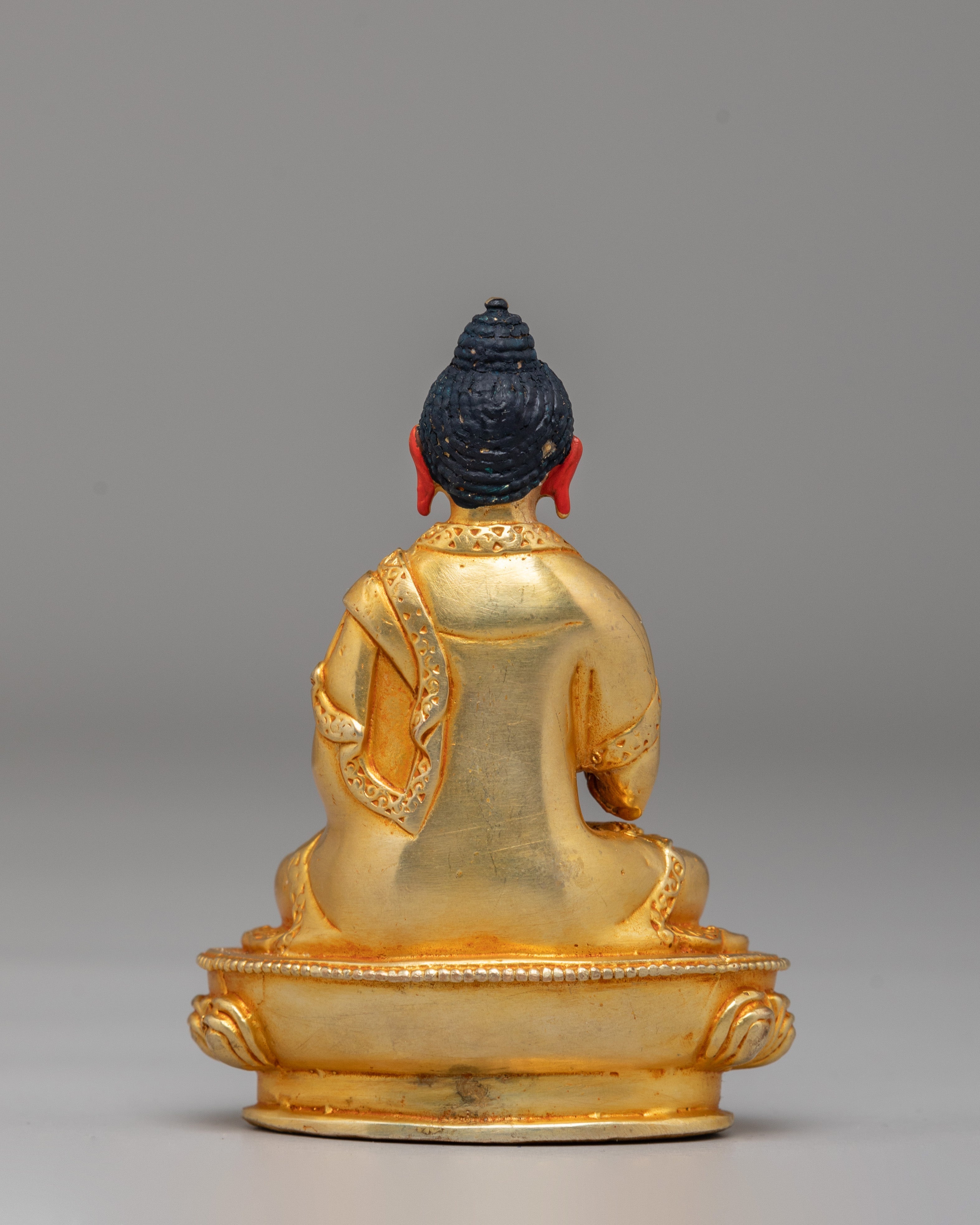 Handmade Amogasiddhi Statue | Copper Body with 24K Gold Plating