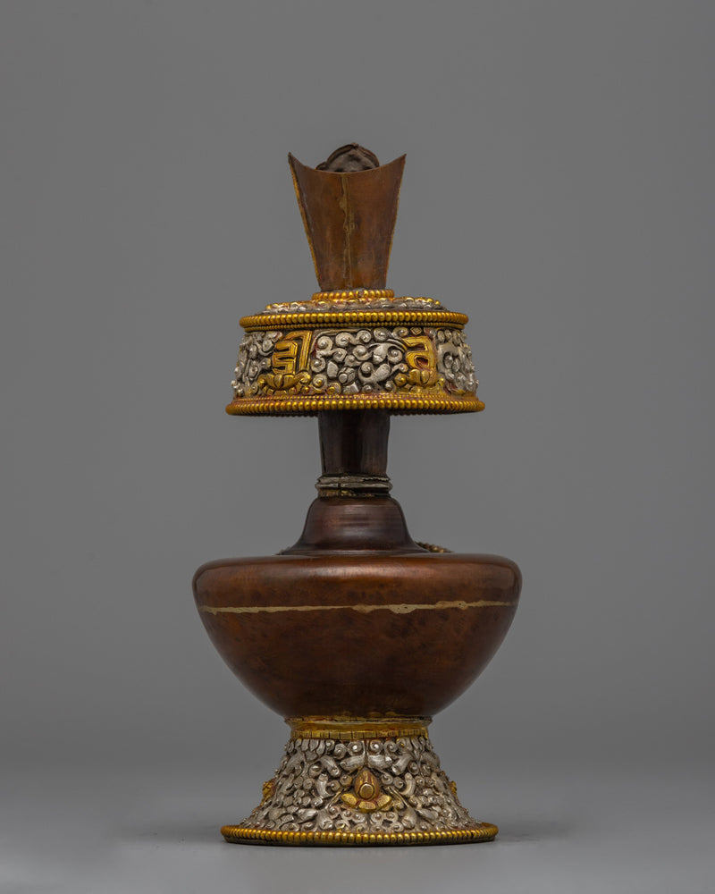 Buddhist Ritual Vase Bhumba |  Ritual Purification Tool