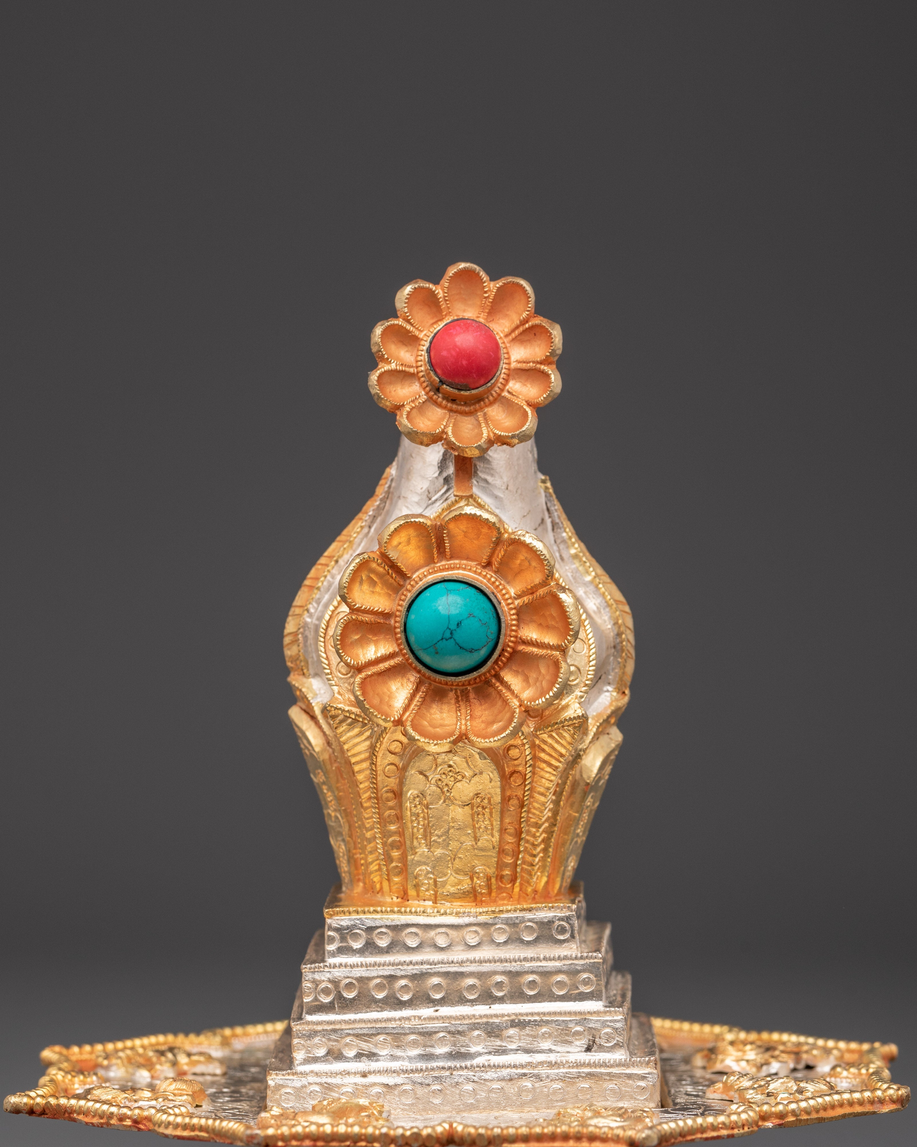 Handmade Spiritual Torma | Tibetan Ritual Decoration for Sacred Practices