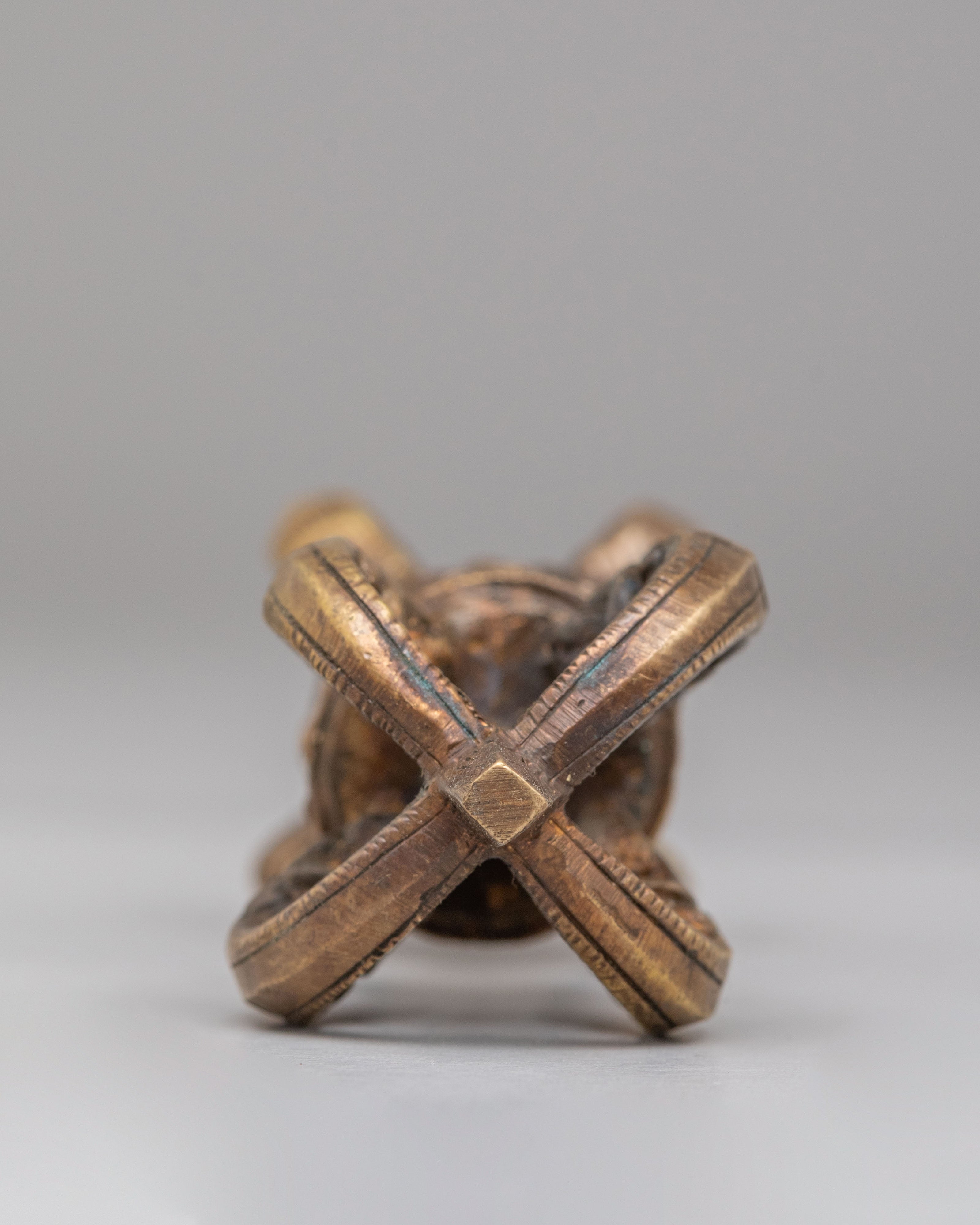 Buddhist Vajra Bell Set | Sacred Tibetan Ritual Tools