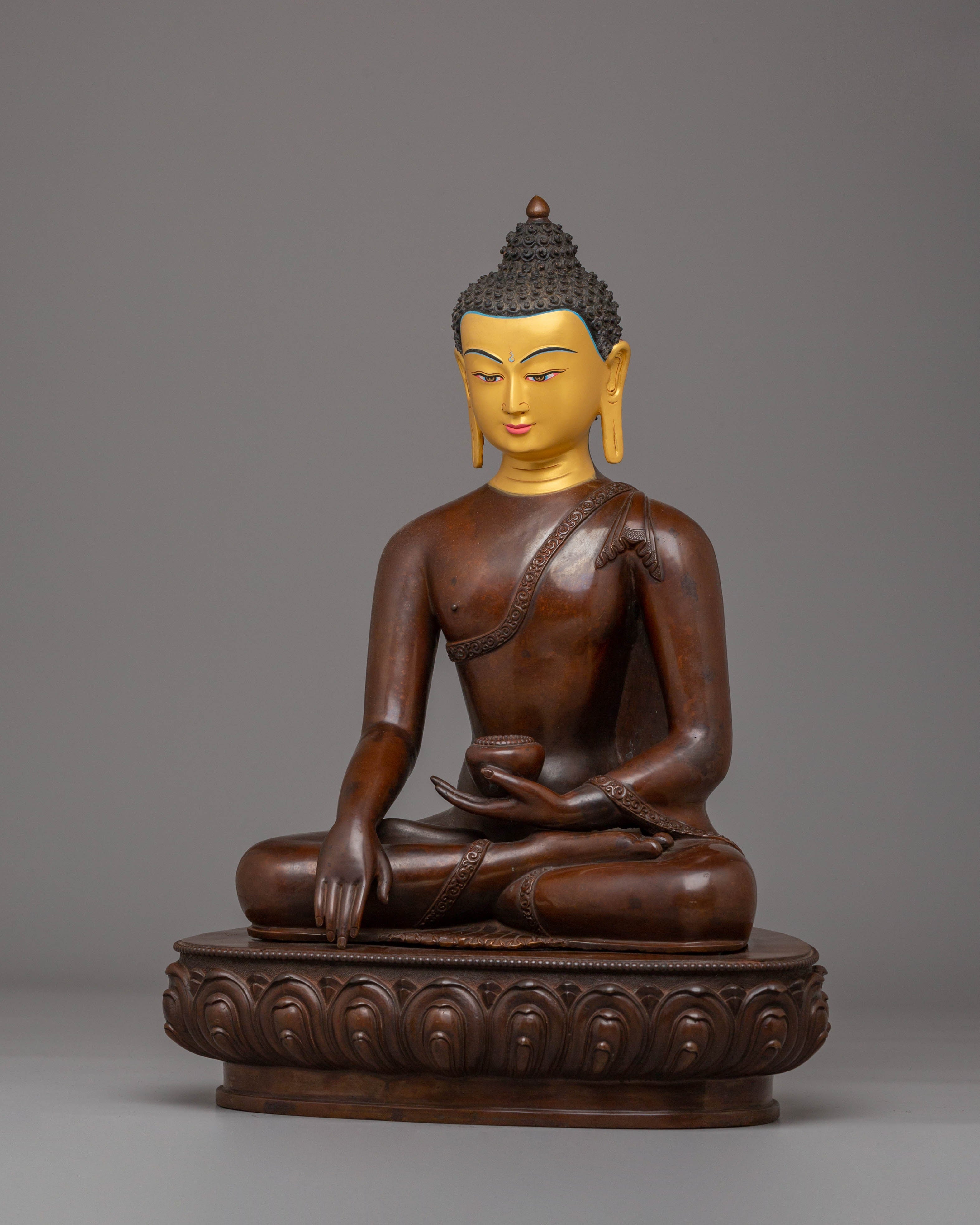 Handmade Tibetan Shakyamuni Buddha | Gautama Buddha Sculpture