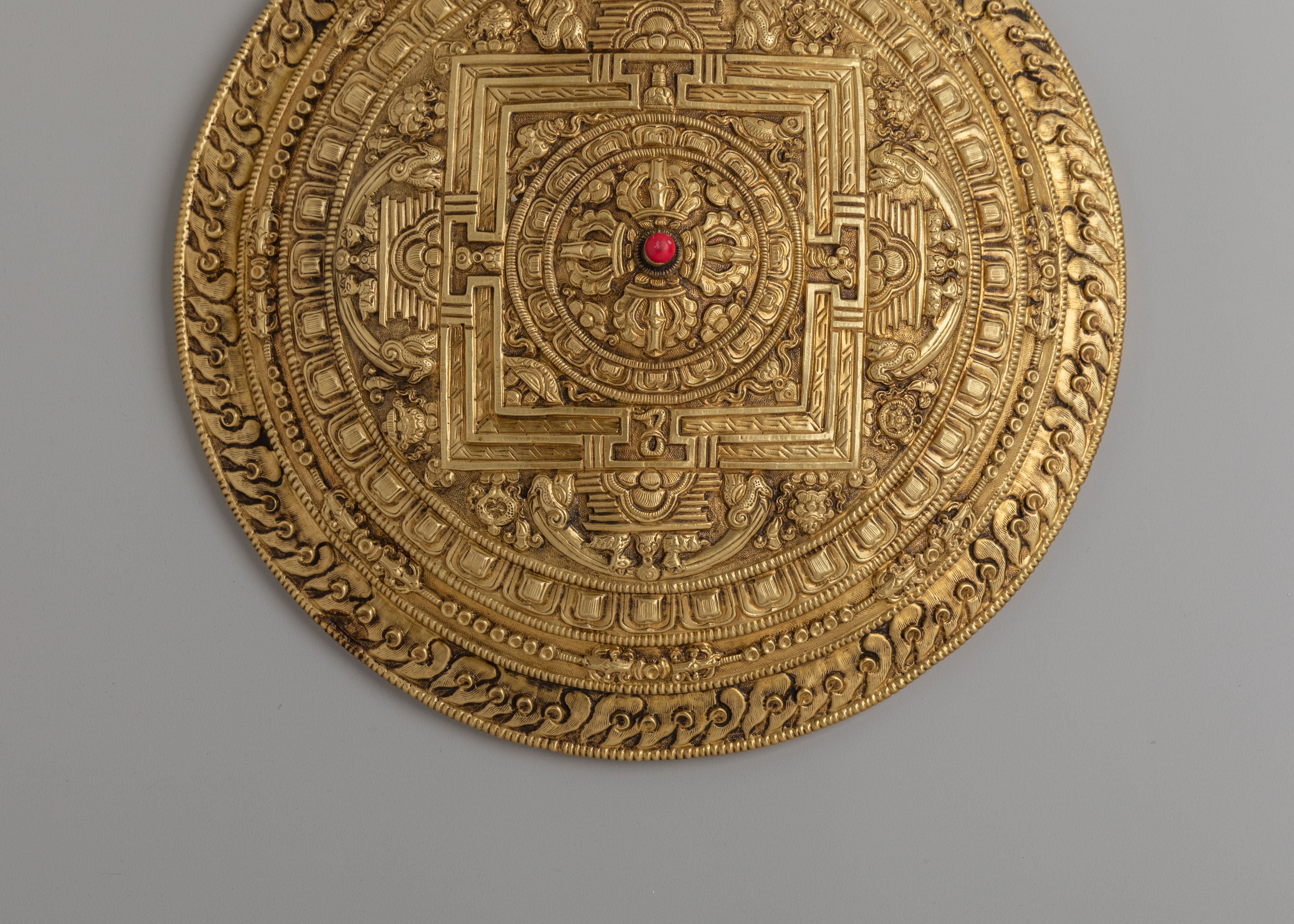 Sacred Bishwo Vajra Wall Hanging | Symbol of Power and Protection
