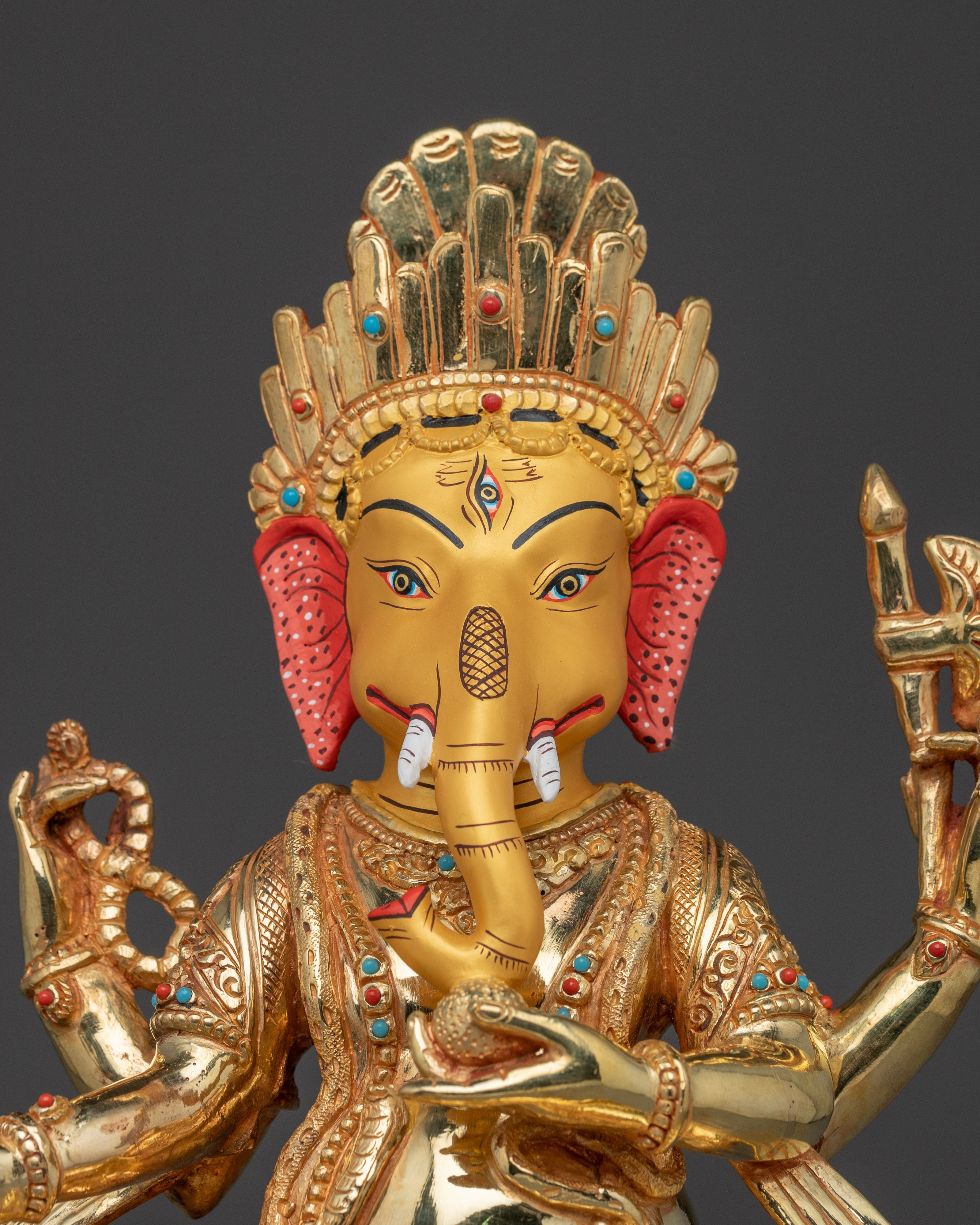 Hindu Ganesha Deity Statue | Wisdom and Intelligence Symbol