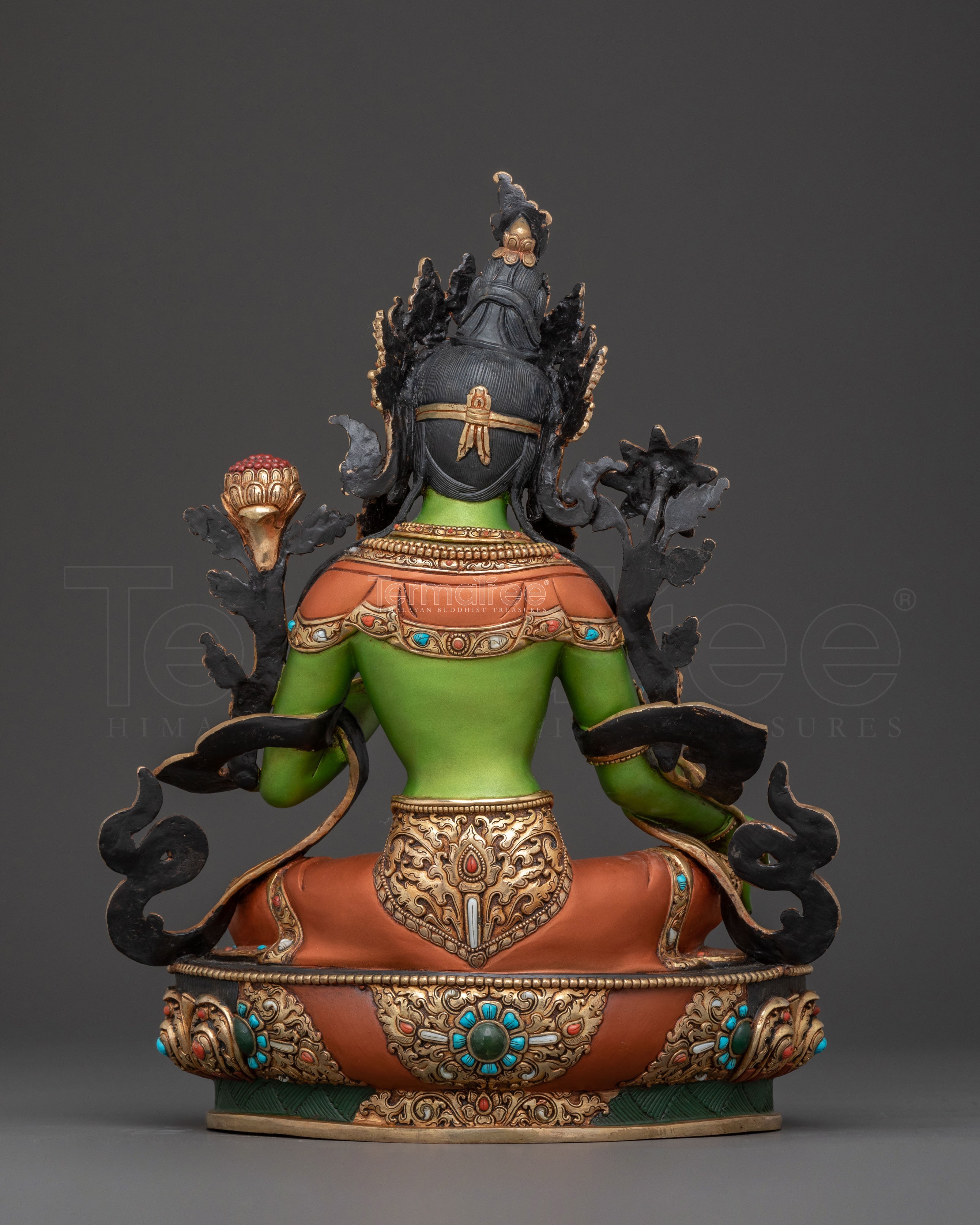 Green Tara Liberator Buddha Statue | Female Bodhisattva