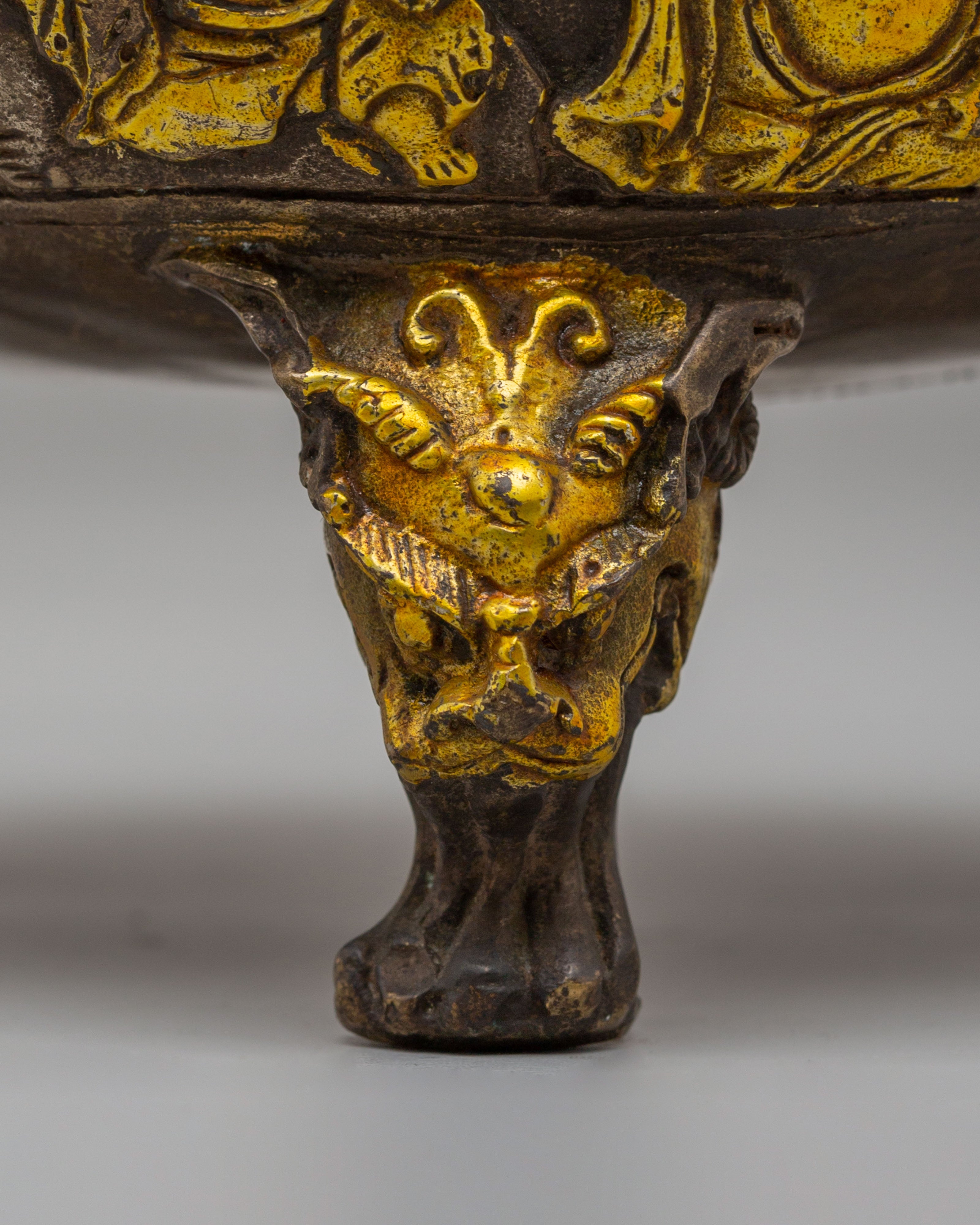 Traditional Laughing Buddha Incense Burner | Buddhist Ritual Incense Burner