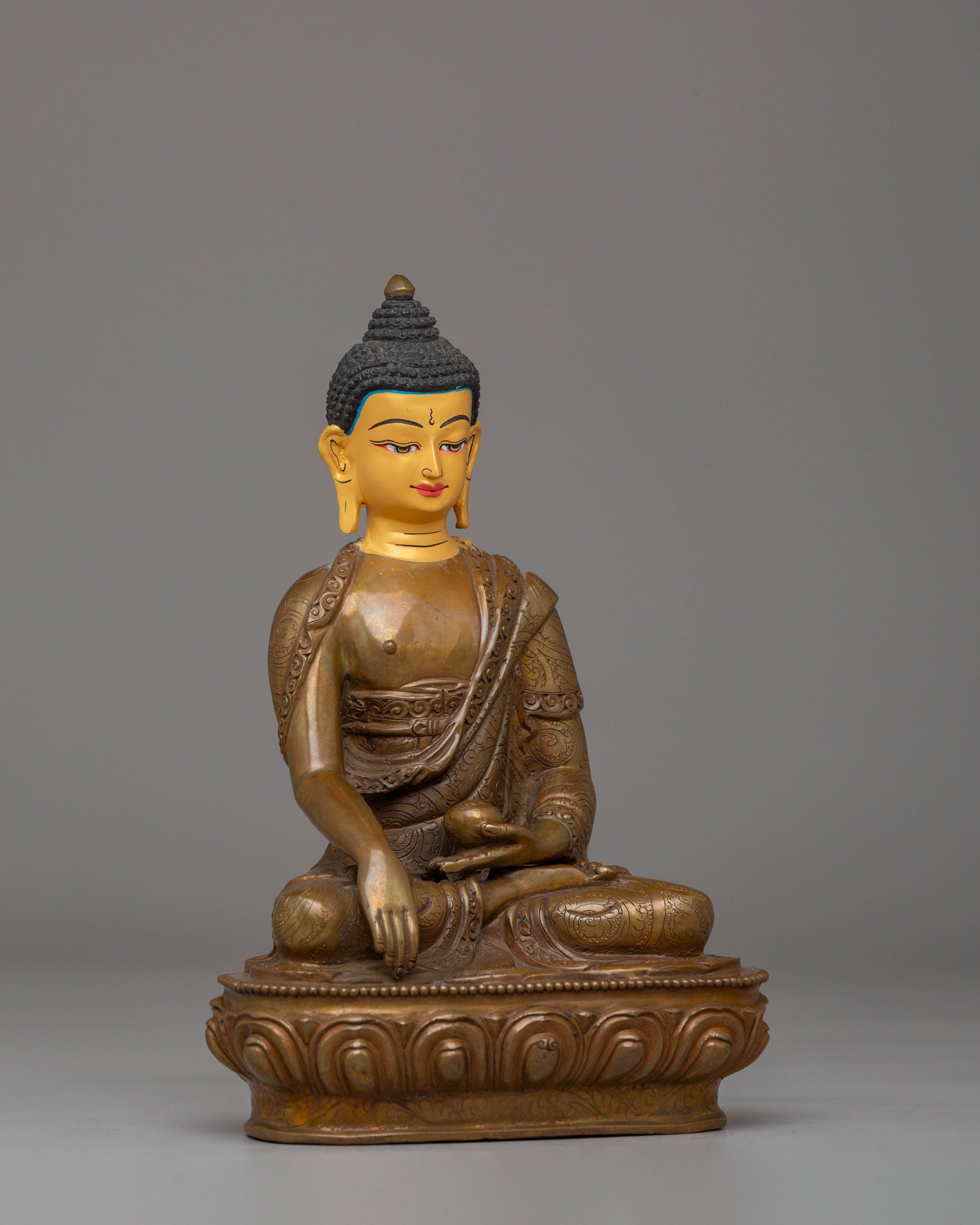 Dharma Teacher Shakyamuni Statue | Spiritual Buddha Sculpture