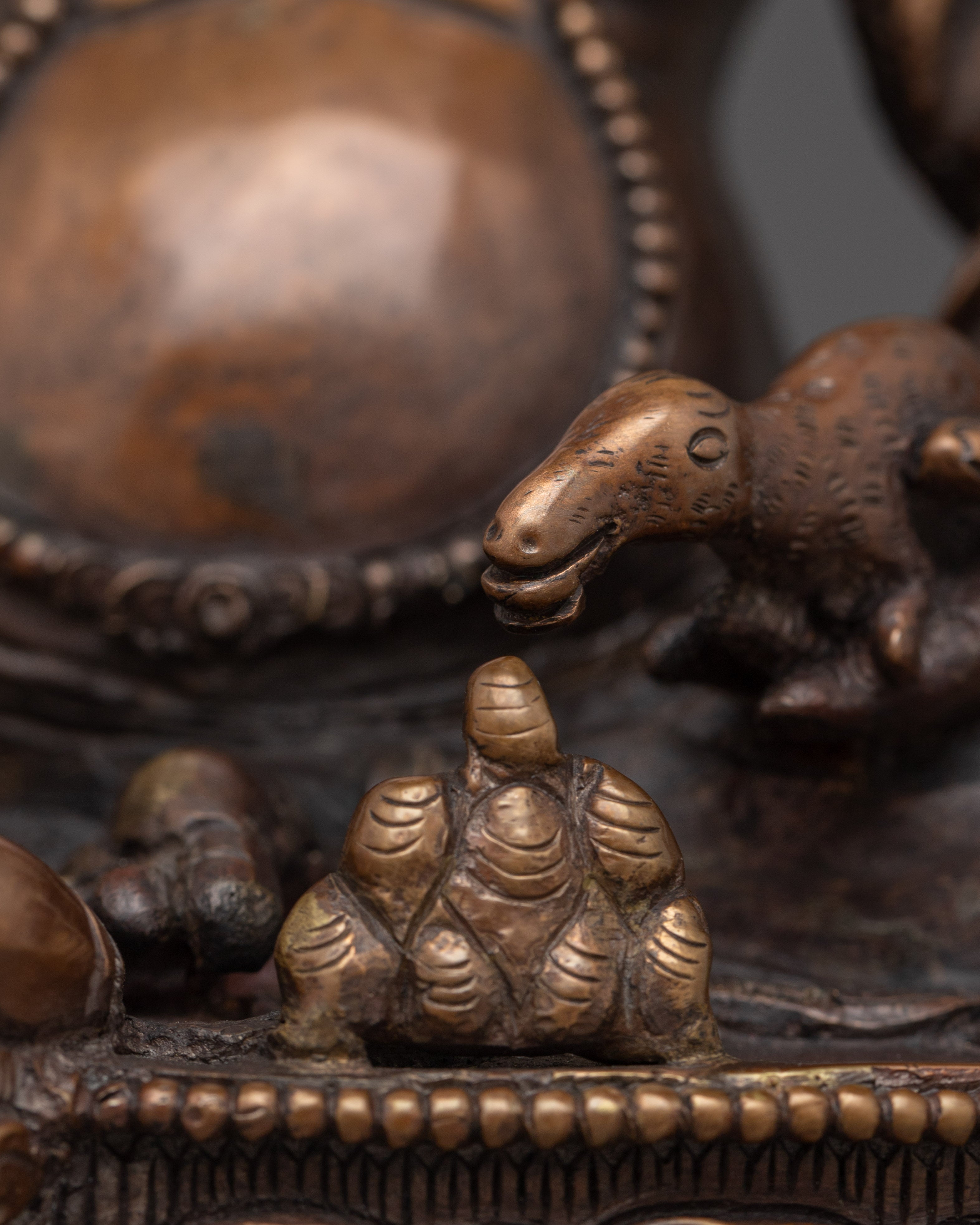 8.7 Inch Dzambhala Statue | Nepali Himalayan Art