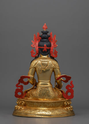 Tibetan Hand-crafted Kshitigarbha Statues | Tibetan Altar Zen Decor