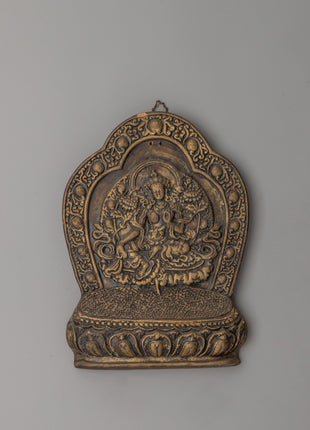 Green Tara Wall Hanging Statue