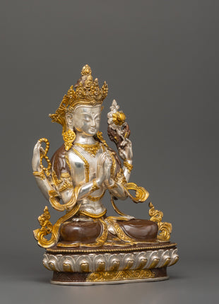 Chenrezig Sculpture | Embodiment of Compassion