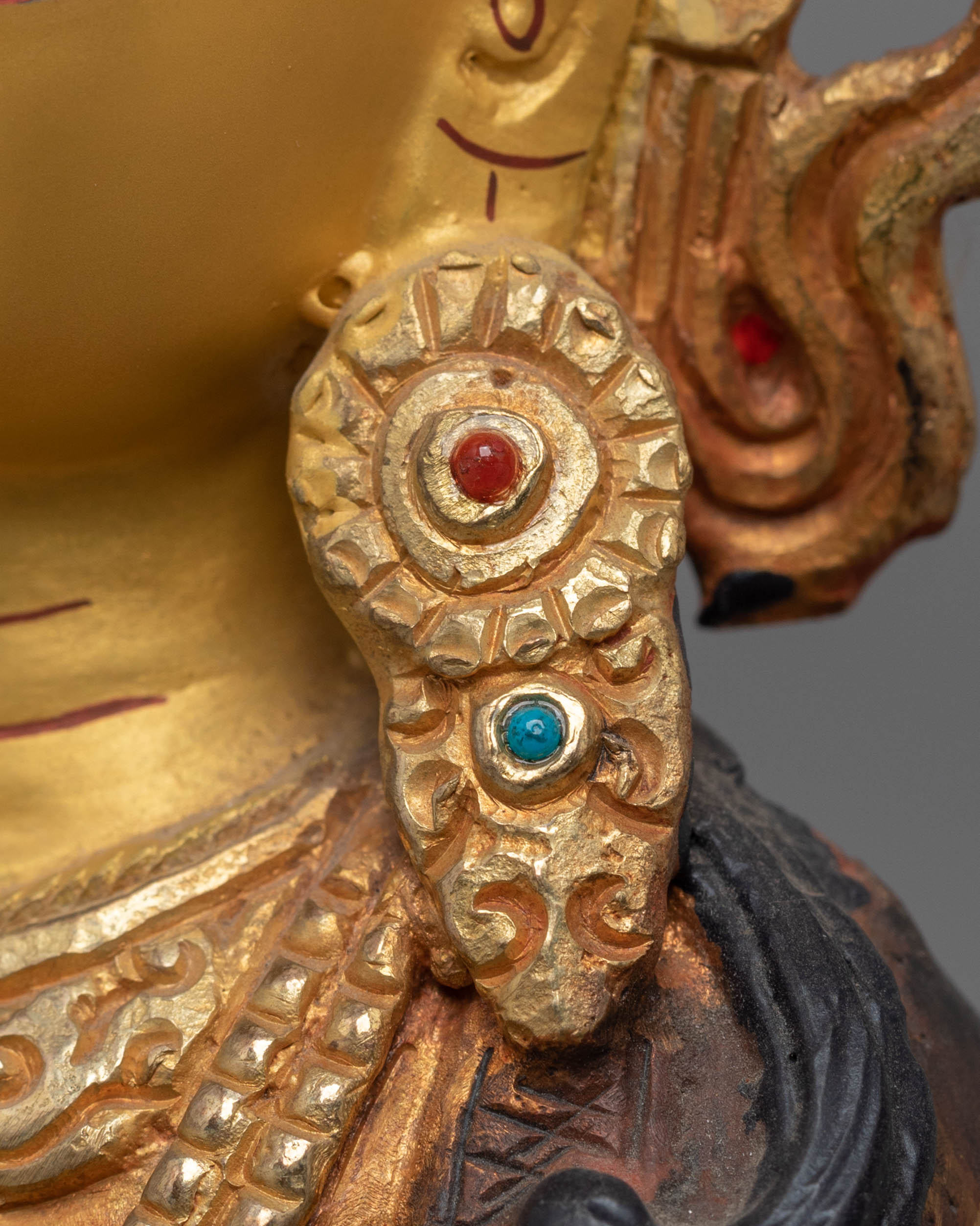 Tibetan Bodhisattva chenrezig Handmade Statue | Buddhist Sculpture