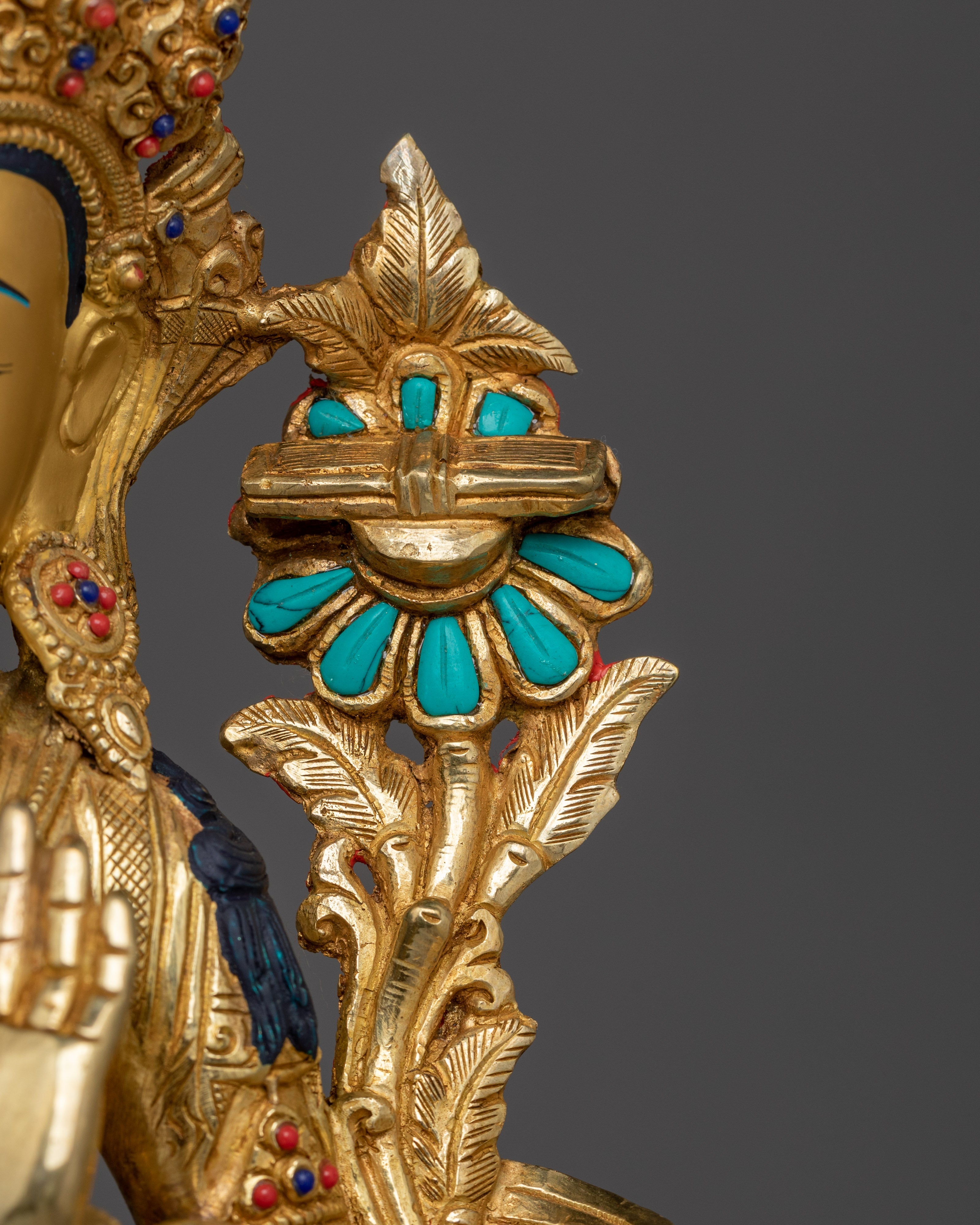 Statue of Manjushri Wisdom Bodhisattva | Personification of Supreme Wisdom