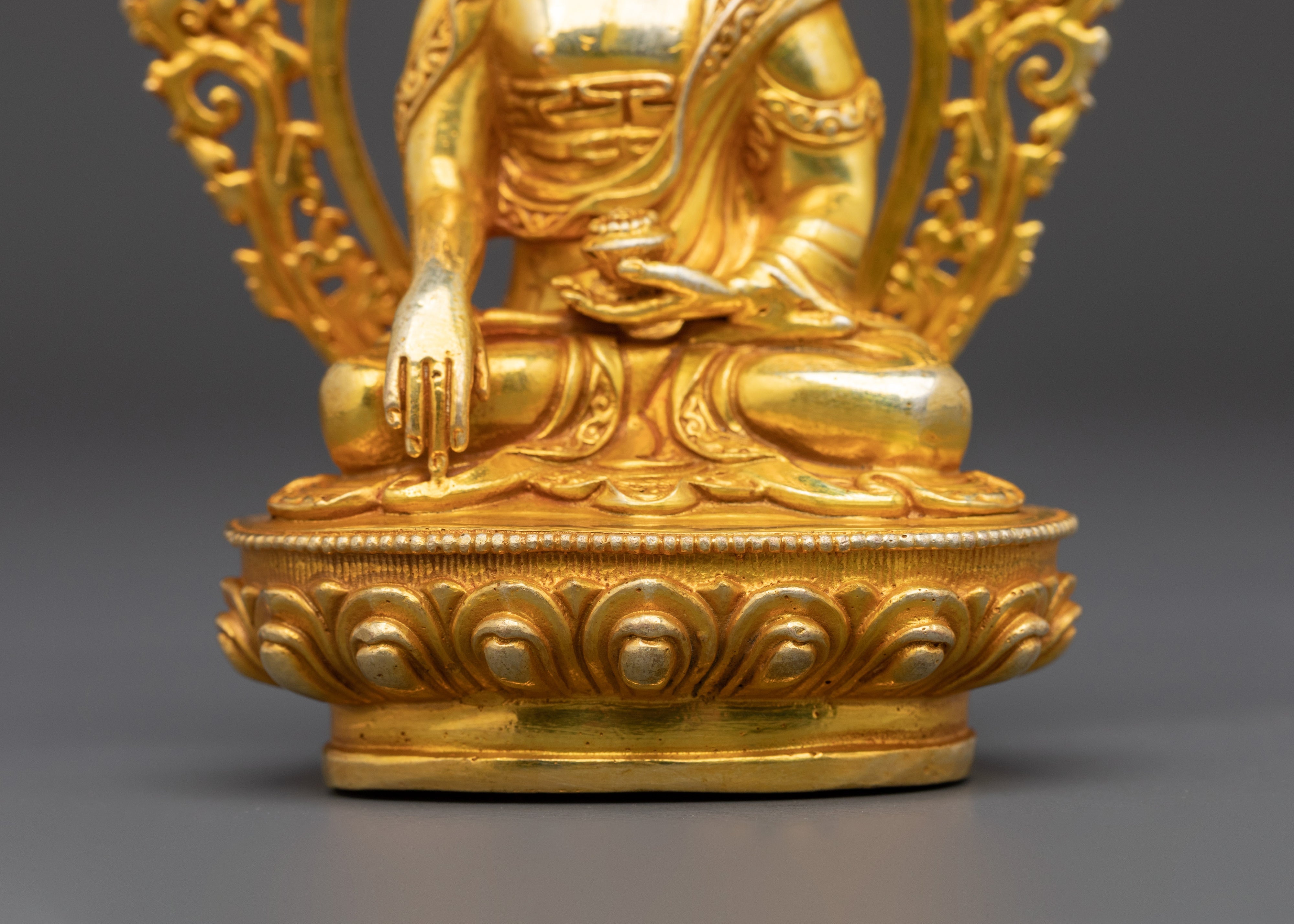 Shakyamuni Buddha Spiritual Copper Statue | Historical Buddha Figurine